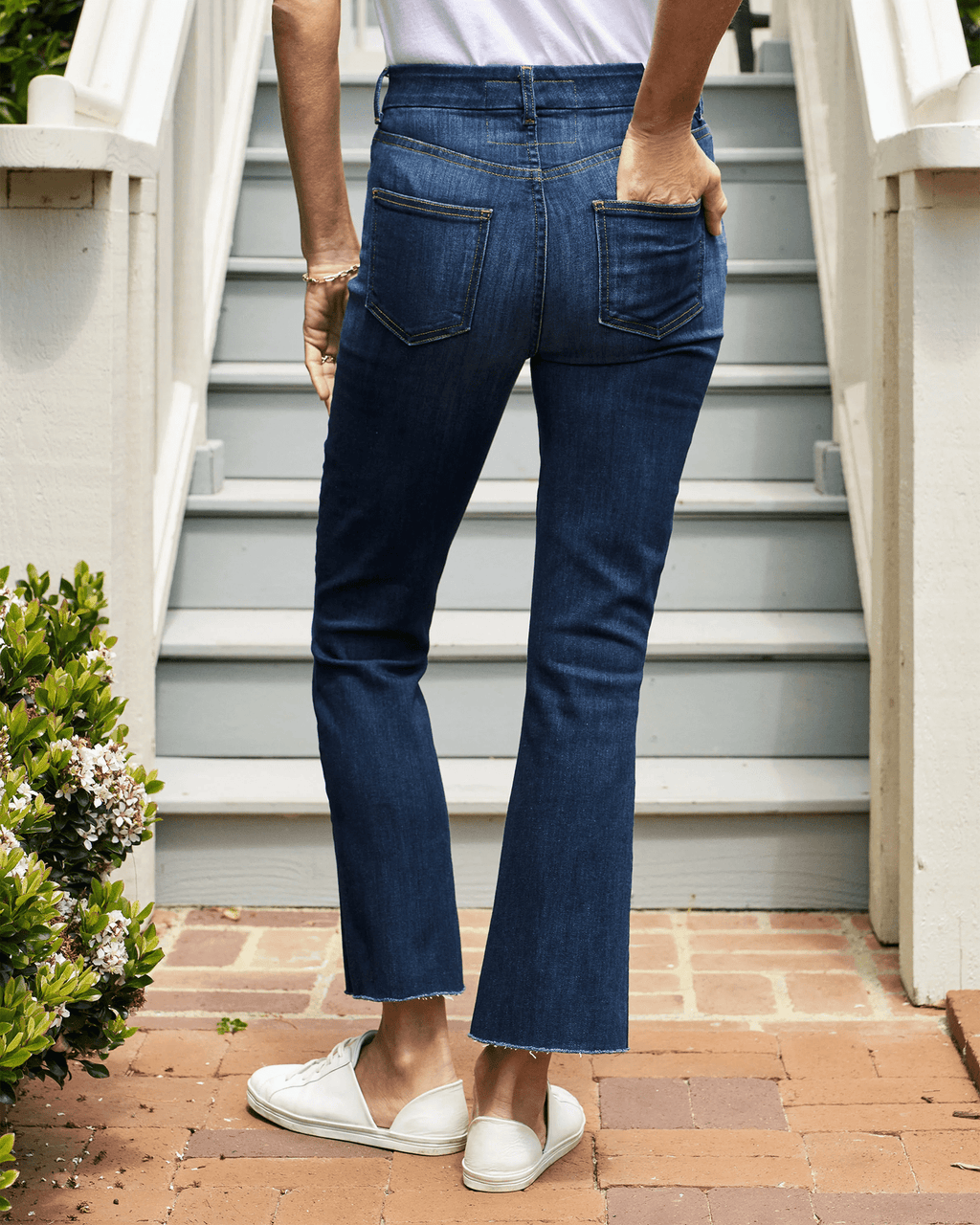 Killian Crop Flare Jean in 2003 Medium Wash