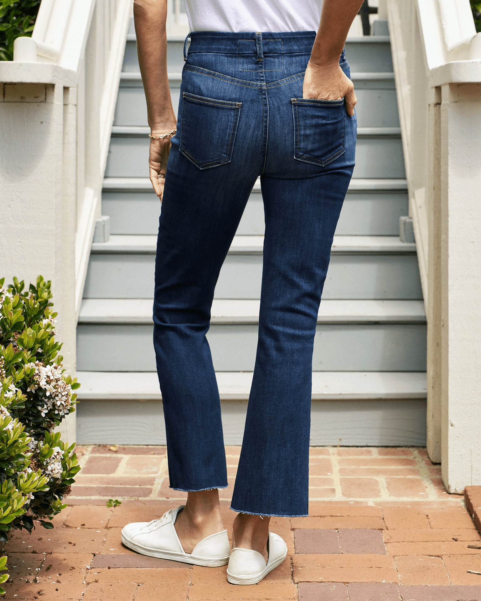 Killian Crop Flare Jean in 2003 Medium Wash