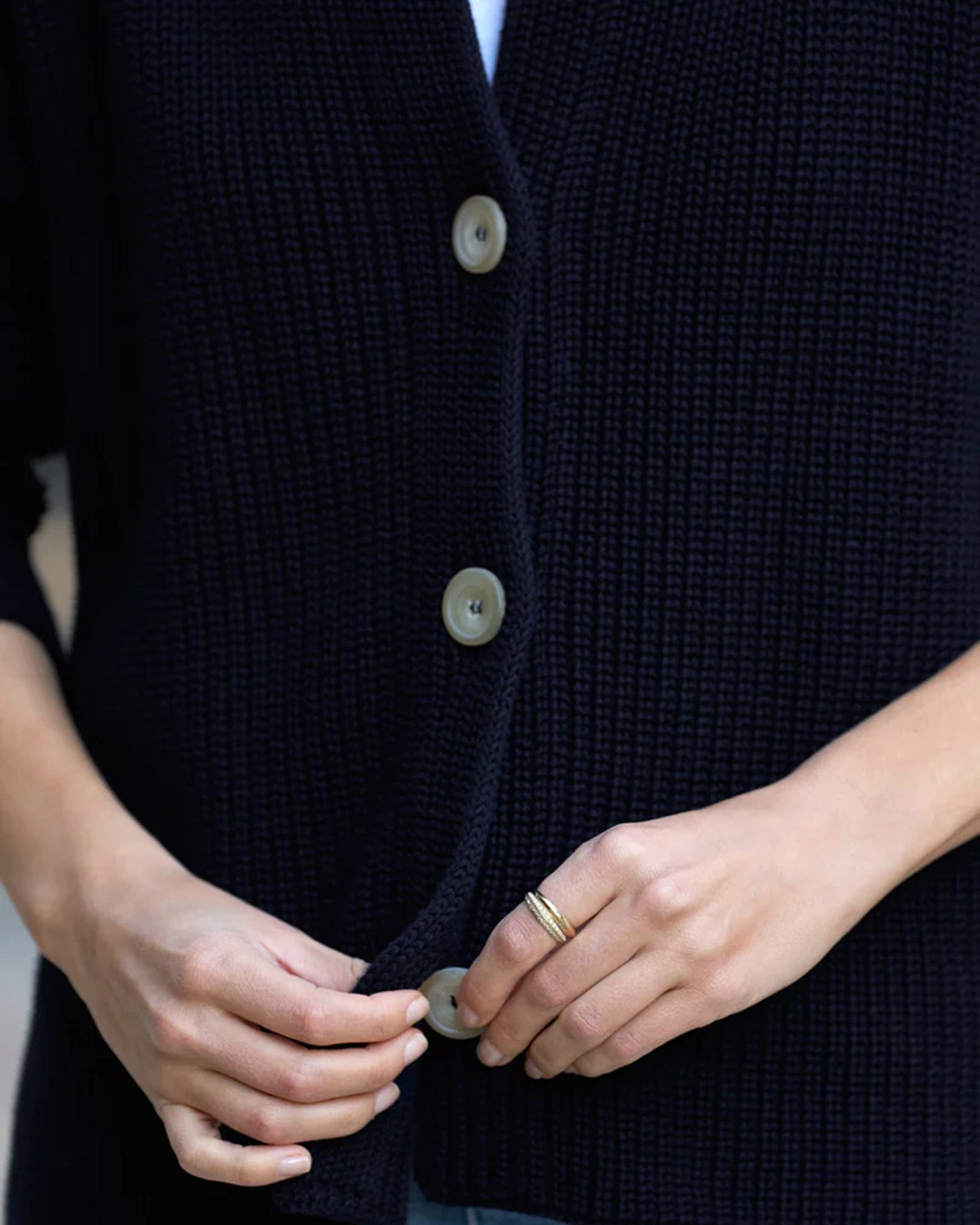 Montecito Cardigan in Marine