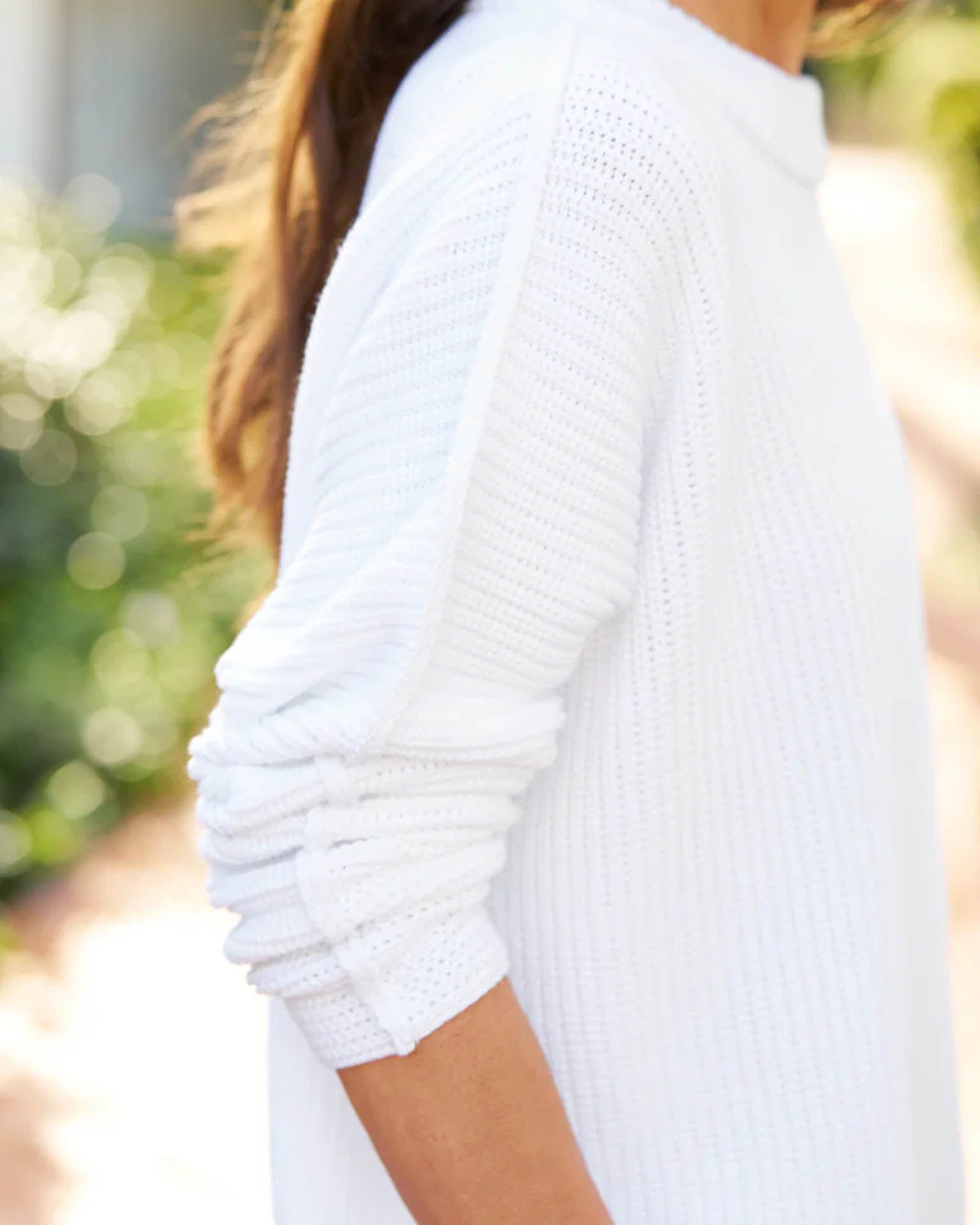 Montecito Sweater in White