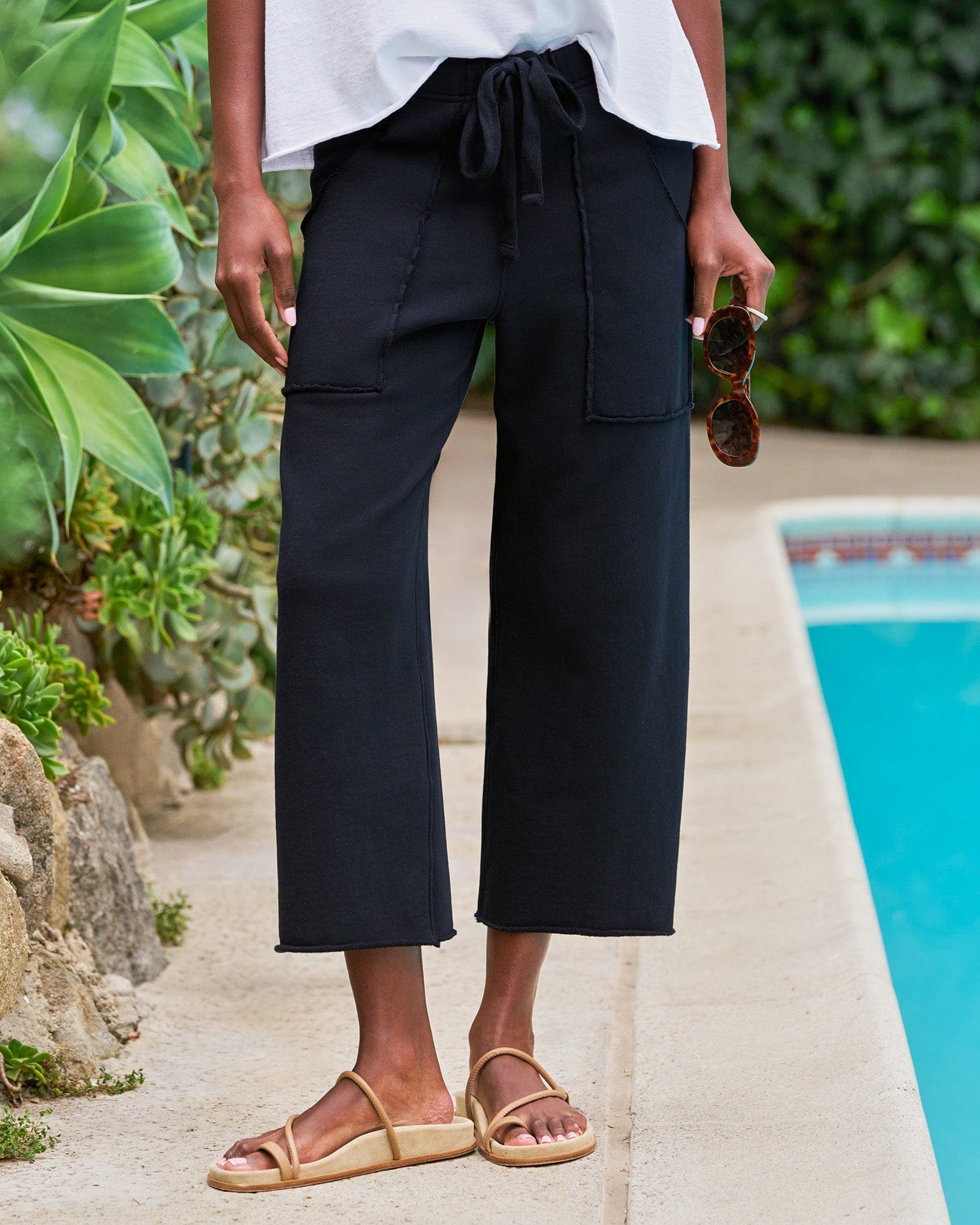Penny Patch Pocket Sweatpant in British Royal Navy