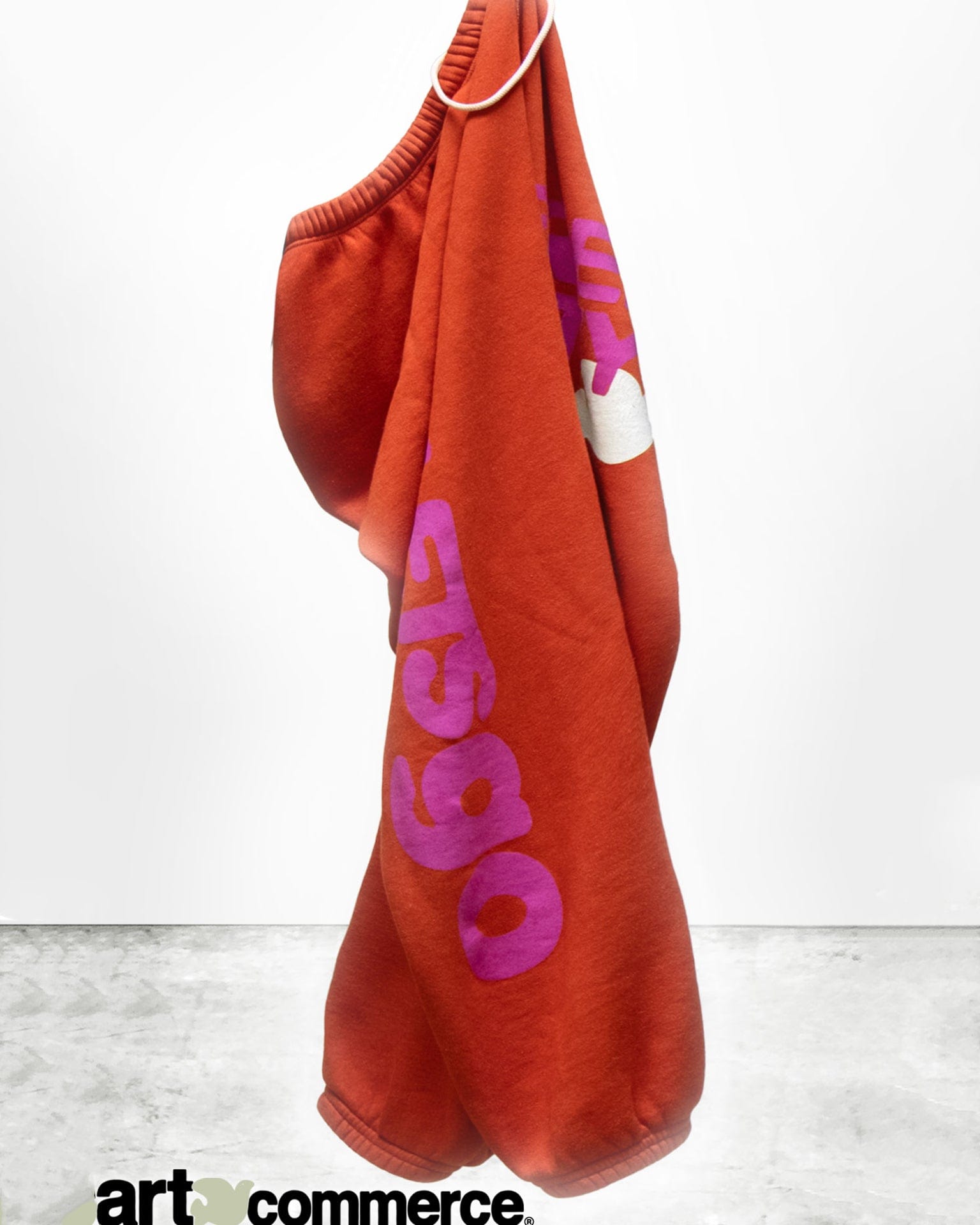 Circa'99 OG LetsGo Oldschool Fluff Sweats in Orange Machine