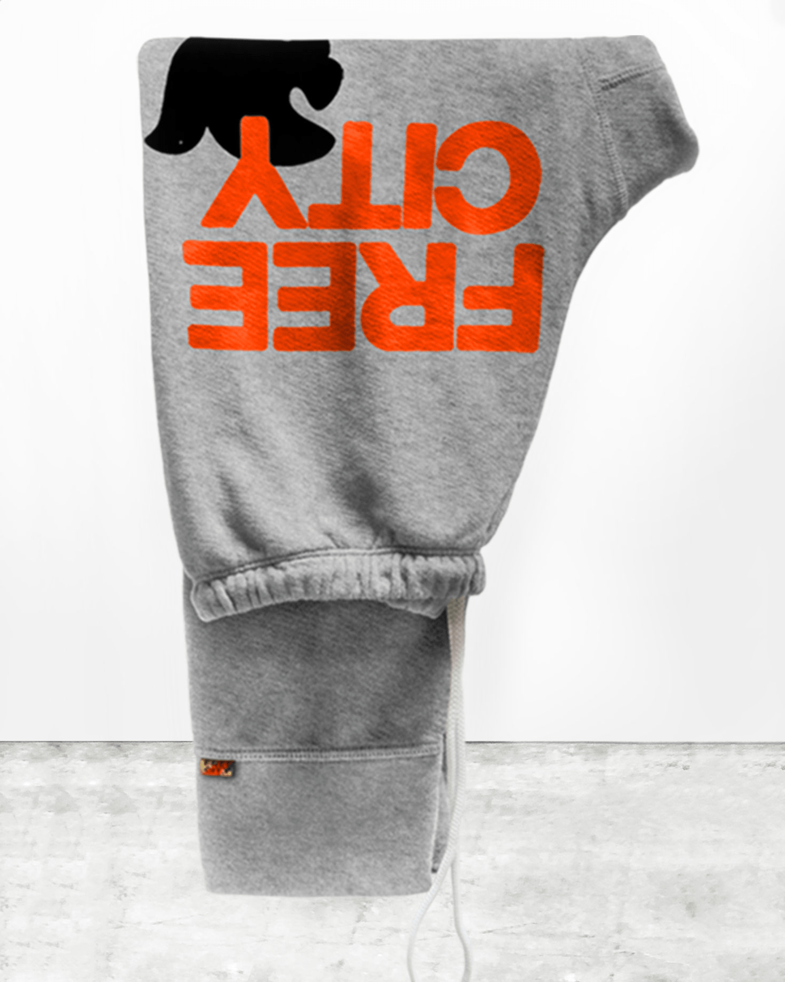 Large 3/4 Sweats in Heather Electric