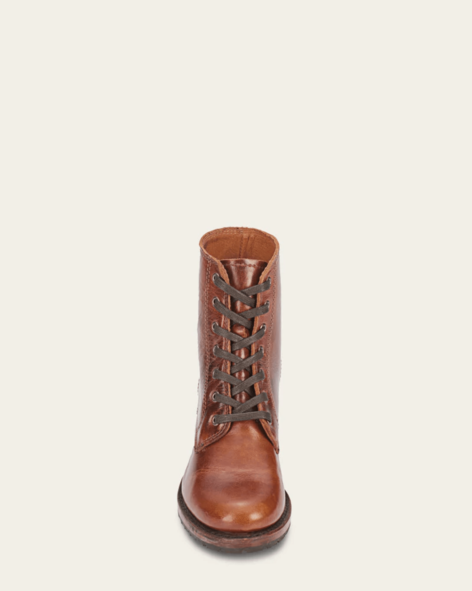Sabrina 6G Lace Up in Cognac
