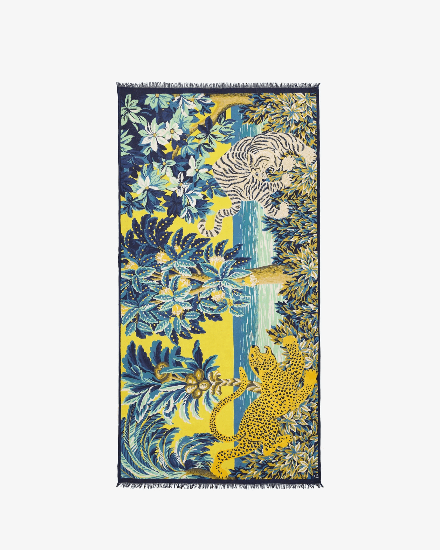 Scarf 100 Chatou in Yellow