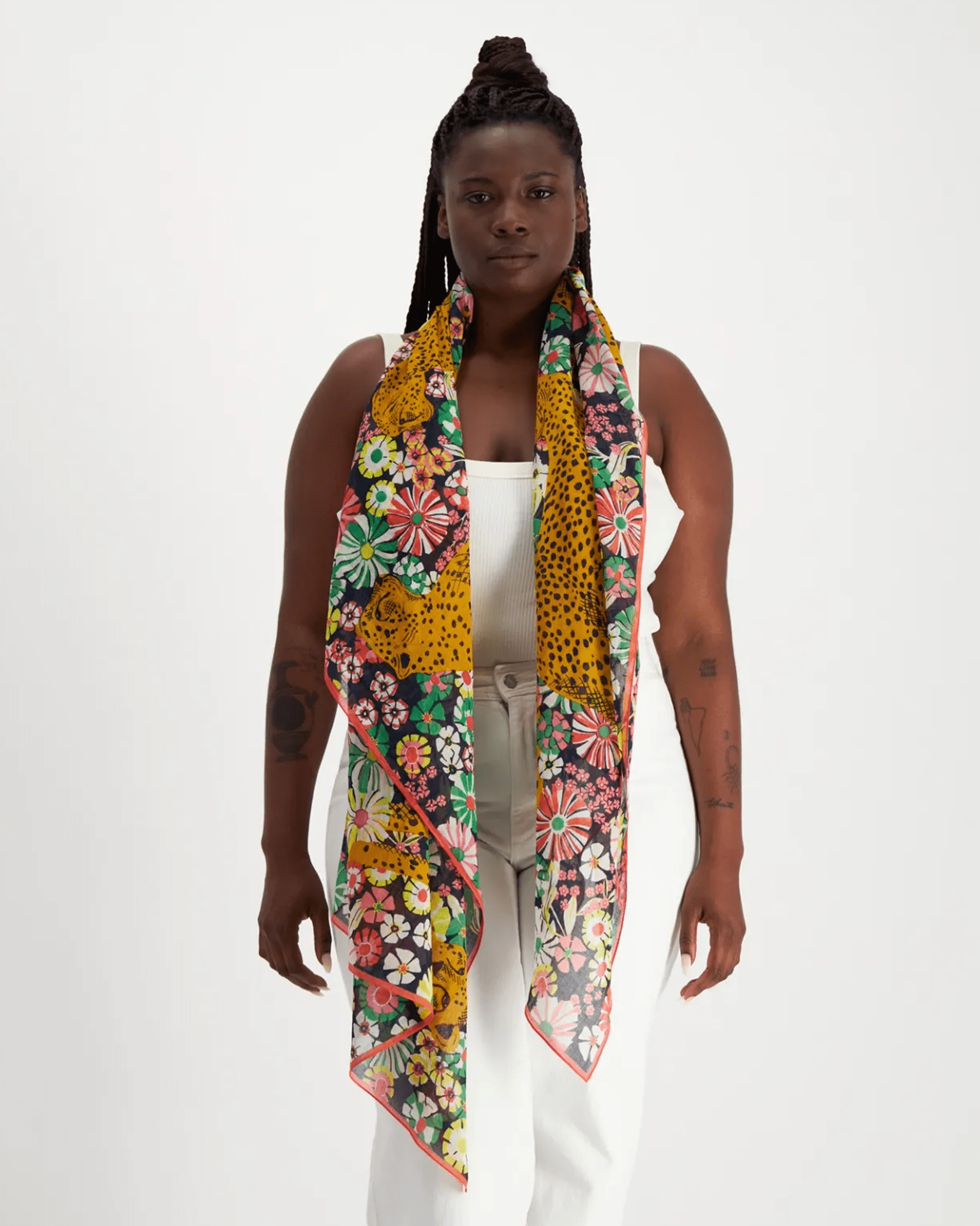 Scarf 100 Pampa in Multicolor