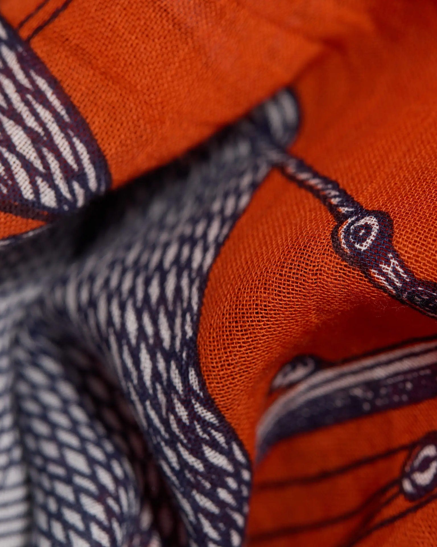 Scarf / Etole 100 Des Rives et Des Reves in Orange
