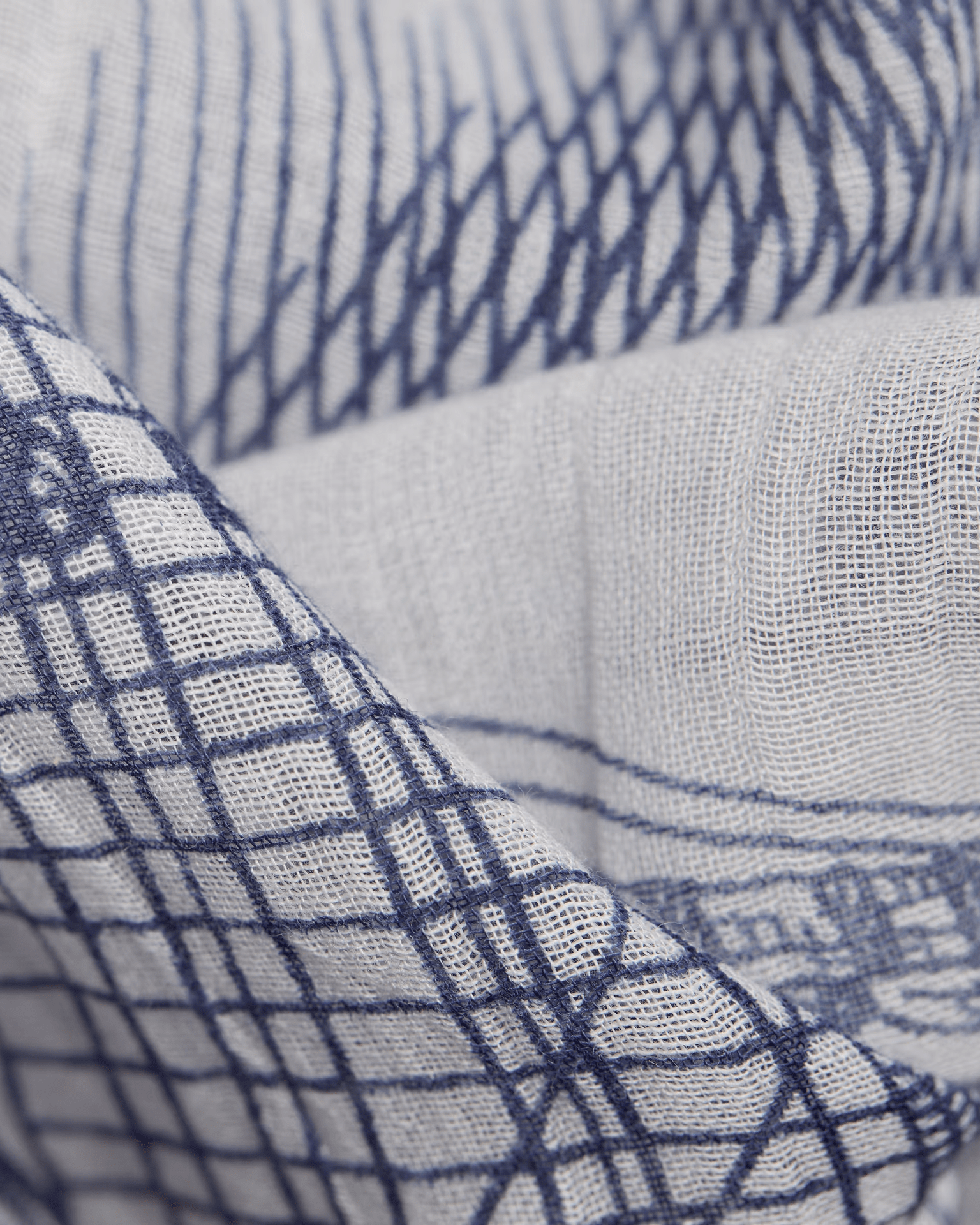 Scarf / Etole 100 Des Rives et Des Reves in White
