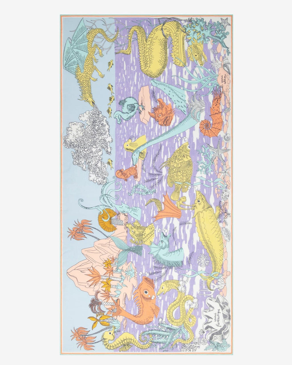 Scarf / Etole 100 Fantastique in Pastel
