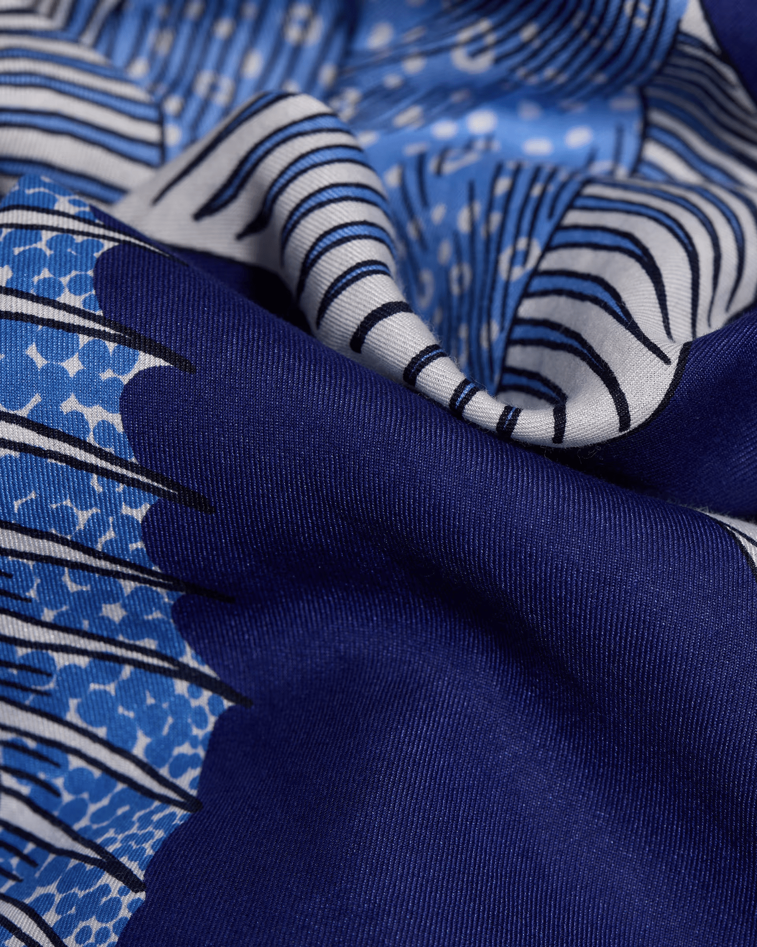 Scarf / Etole 100 Poseidon in Blue