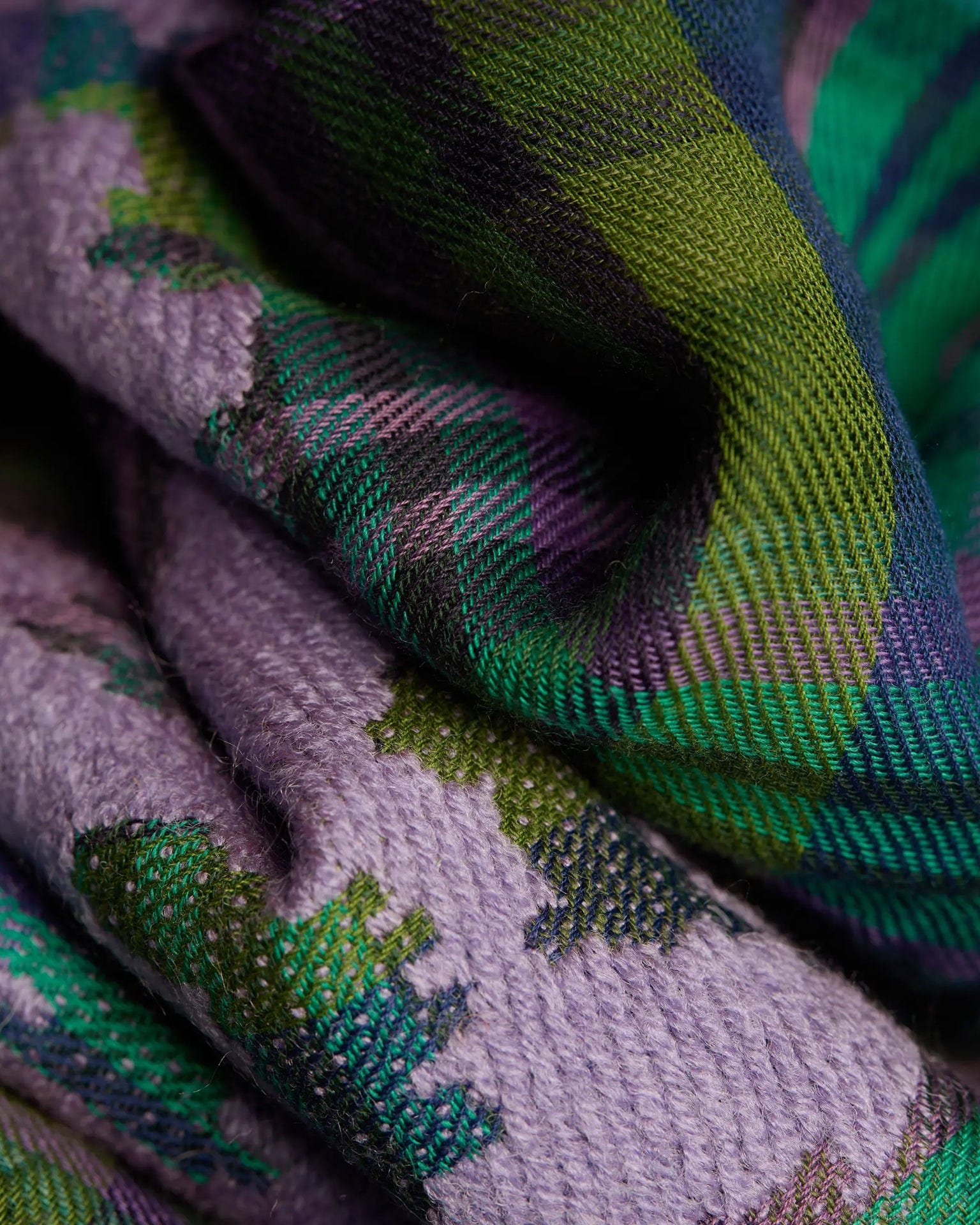 Scarf / Etole 70 3D Fetiche in Green