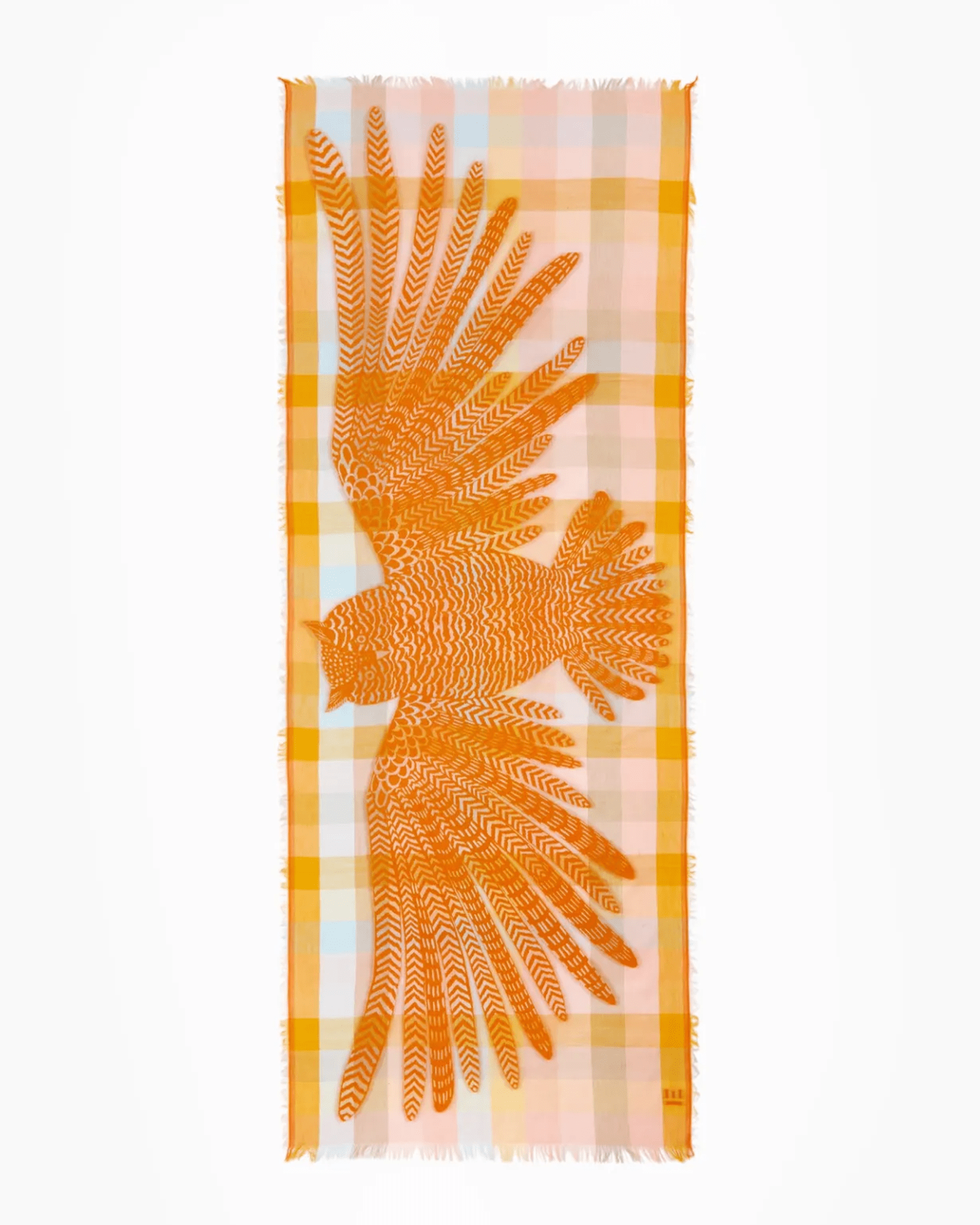 Scarf / Etole 70 3D Hedwige in Pastel