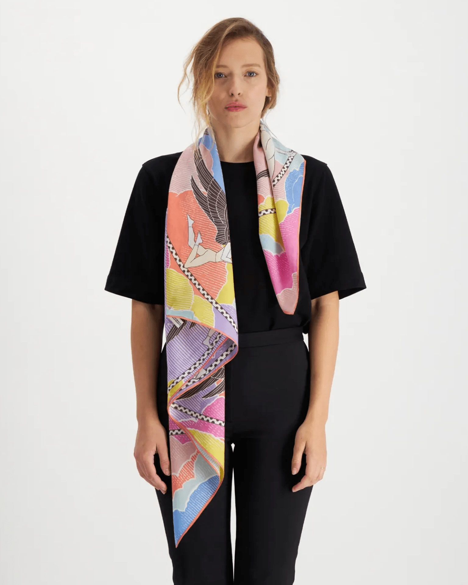 Square 100 Yoga in Multicolor