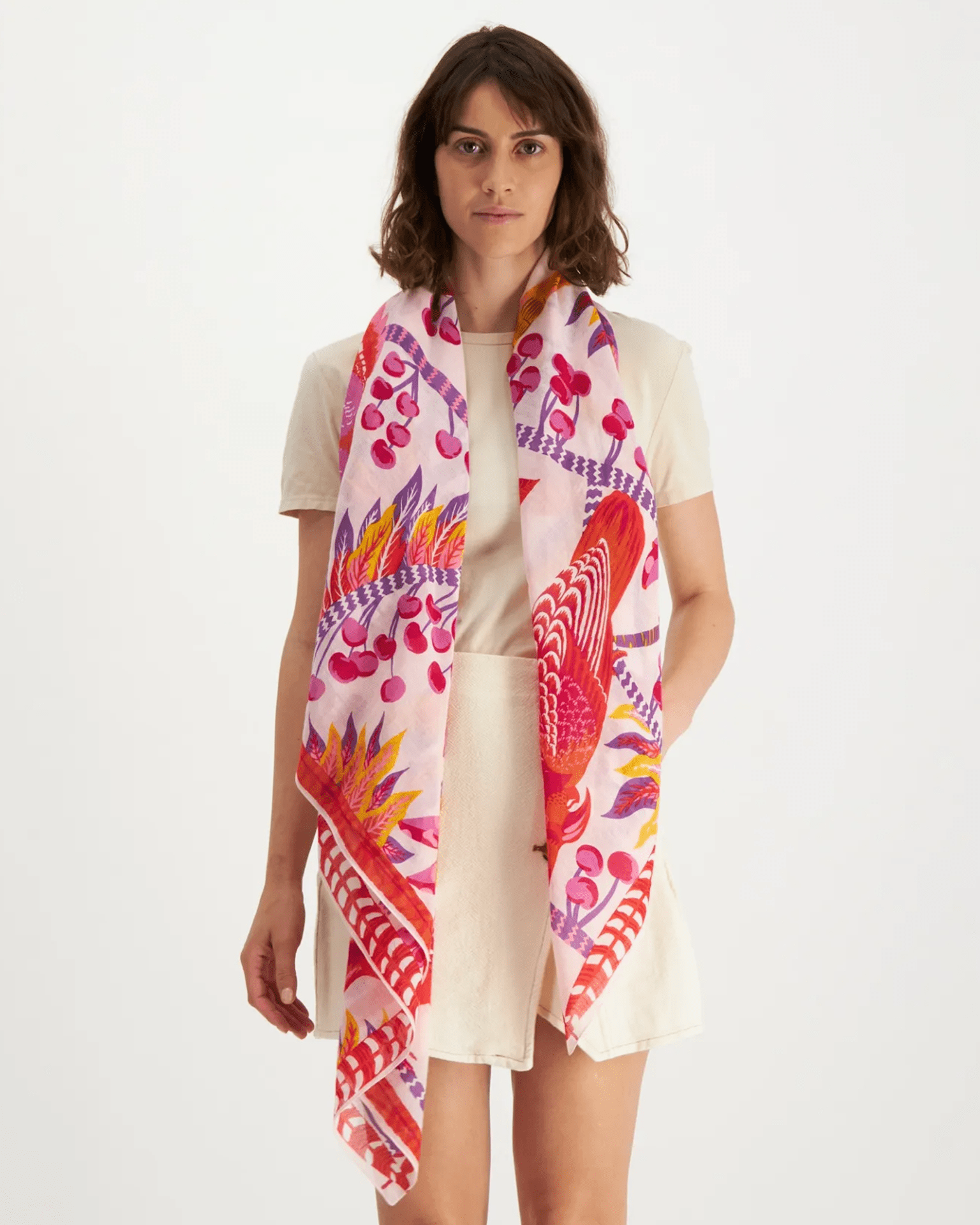 Square 130 Cerise in Pink