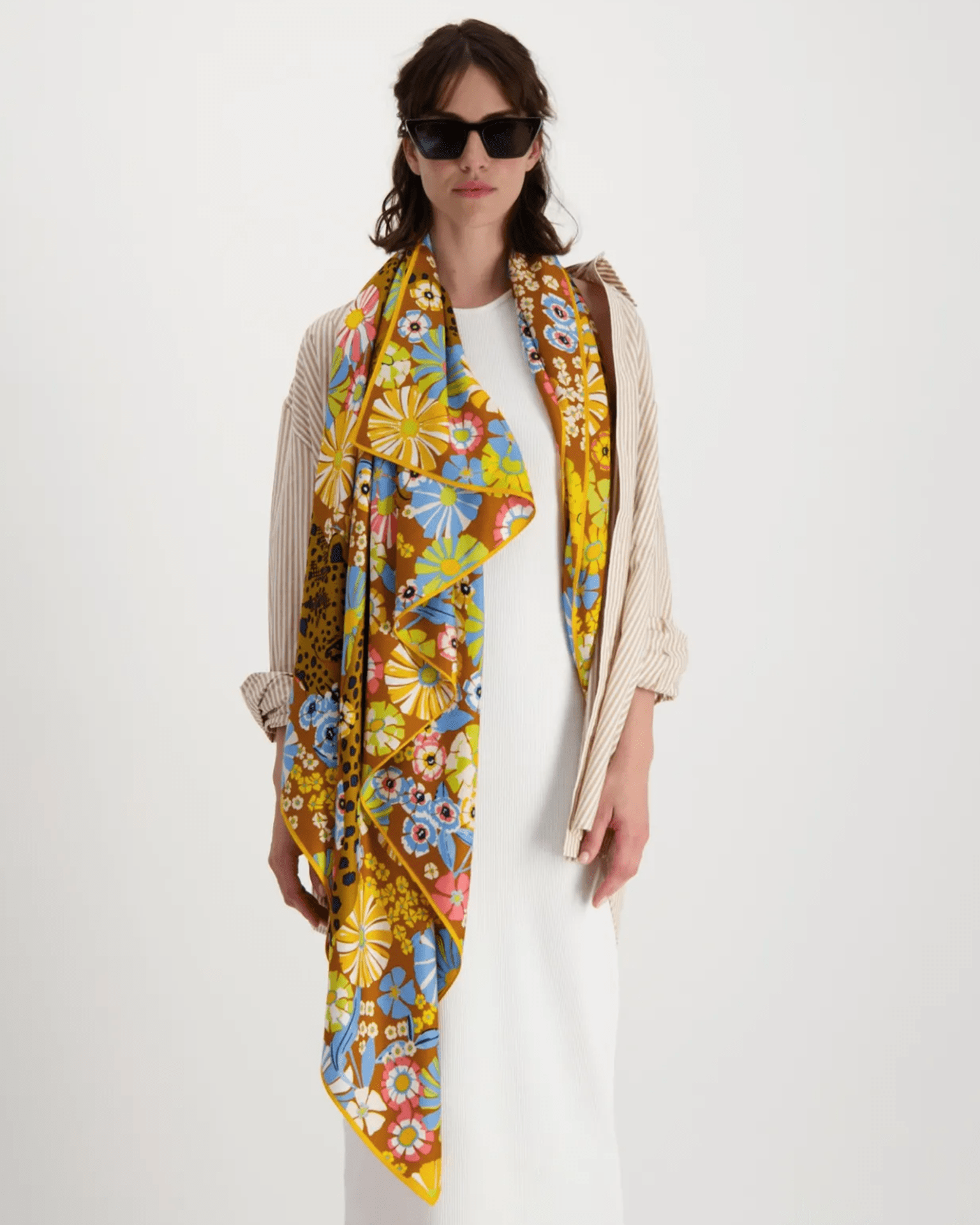 Square 130 Pampa in Caramel