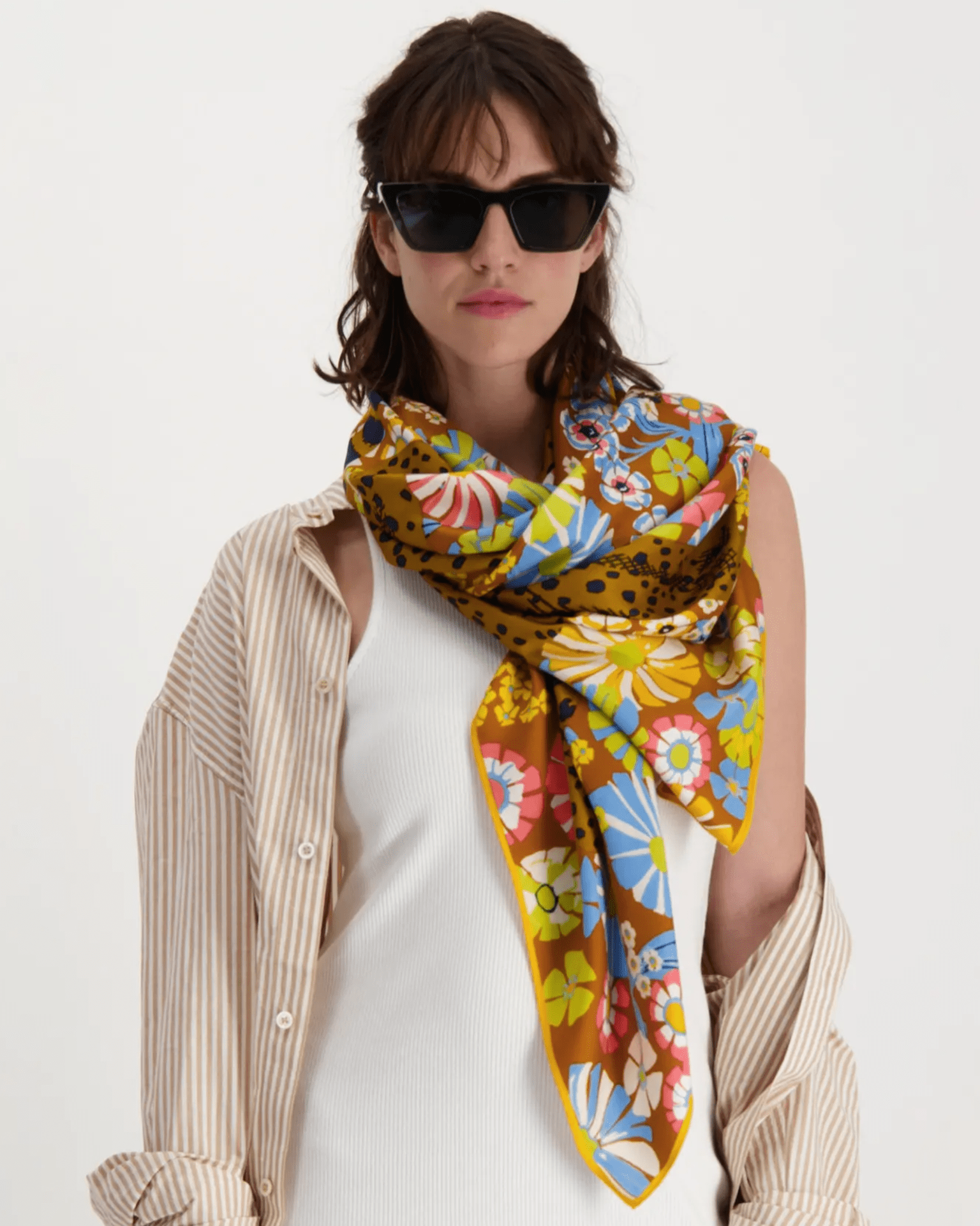 Square 130 Pampa in Caramel