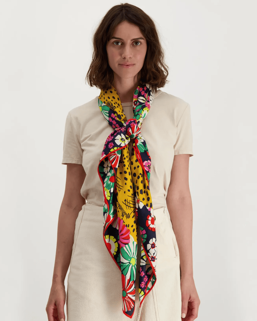 Square 130 Pampa in Multicolor
