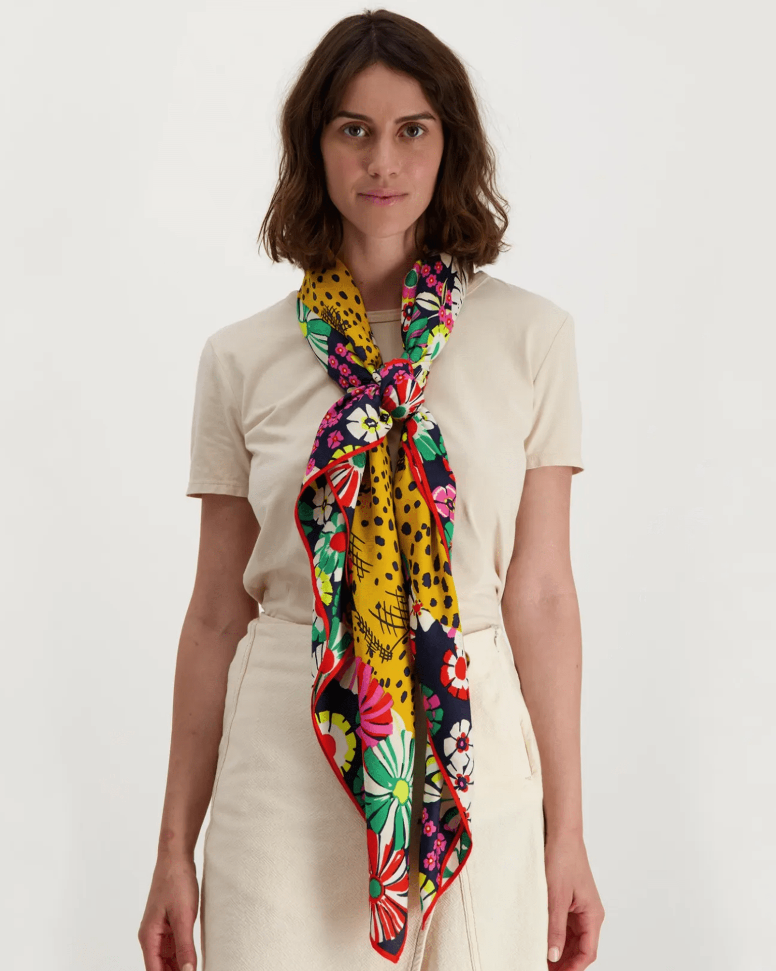 Square 130 Pampa in Multicolor