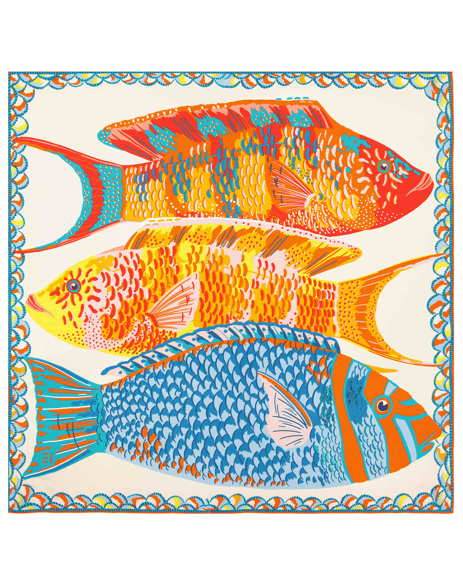 Square 130 Tango in Orange