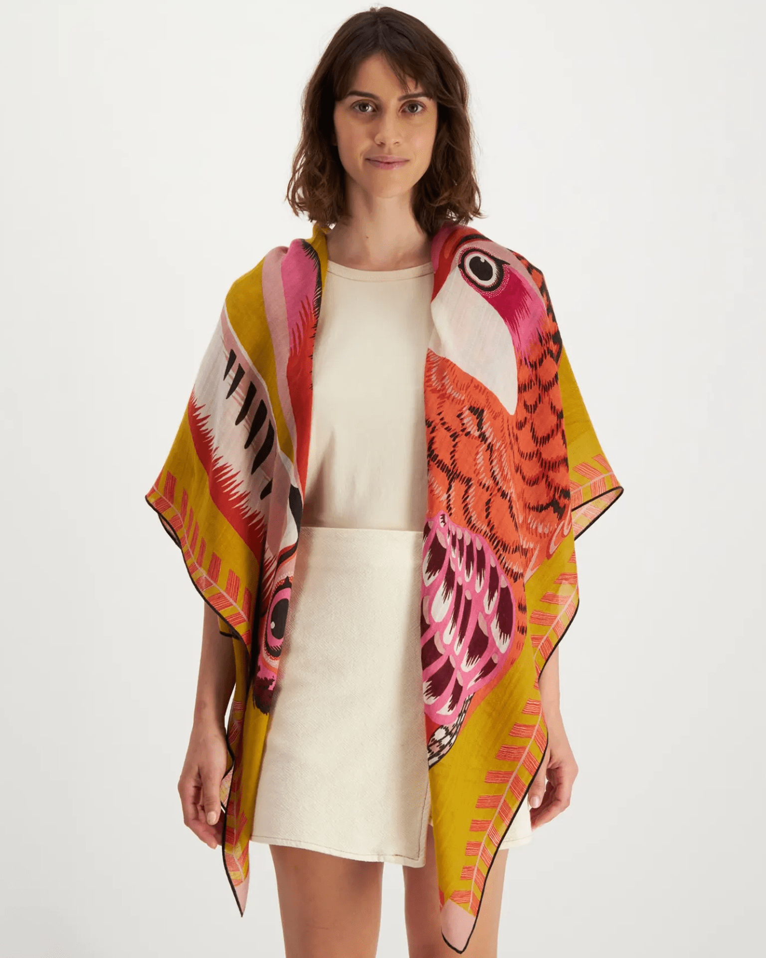 Square 130 Toucan in Yellow