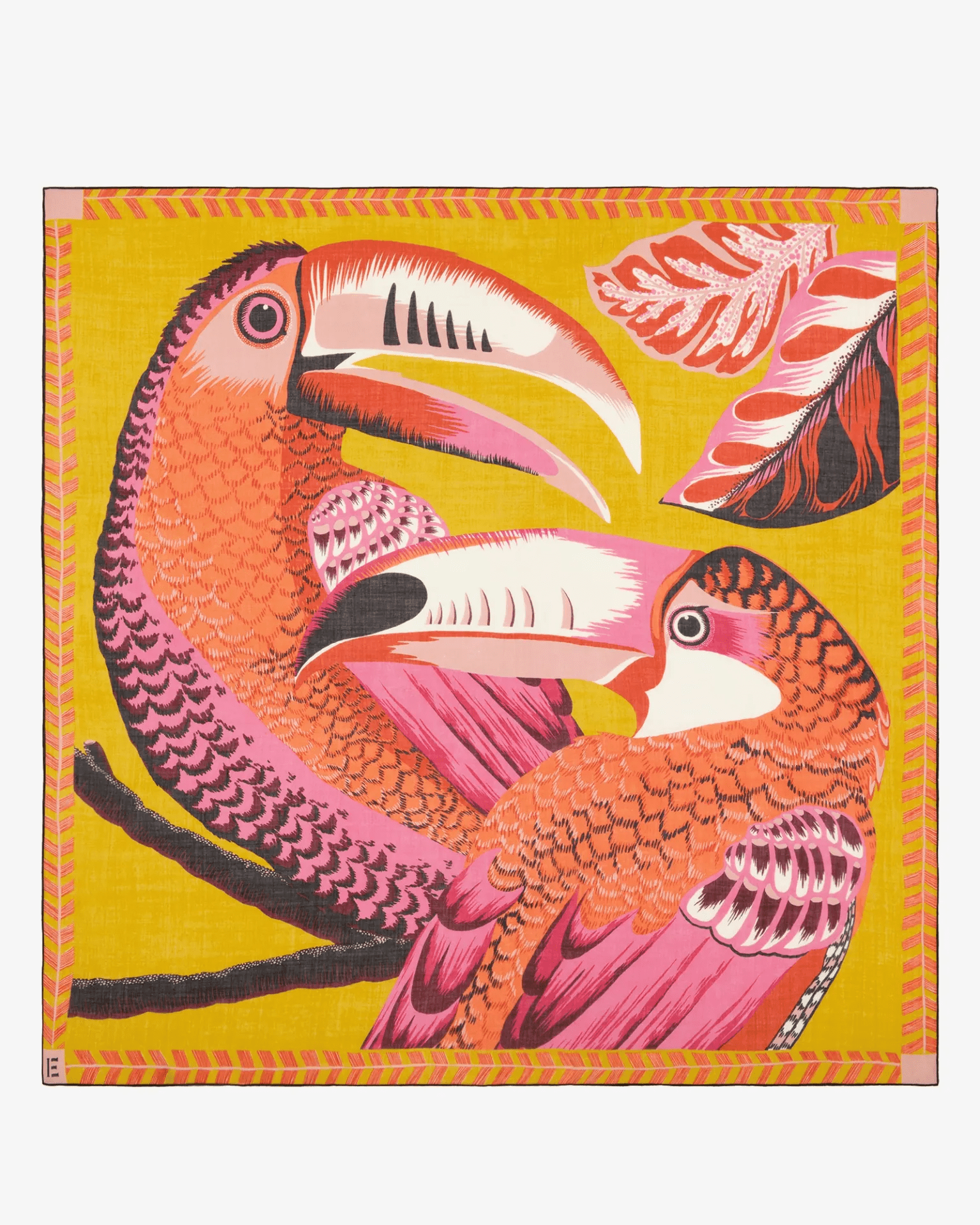 Square 130 Toucan in Yellow
