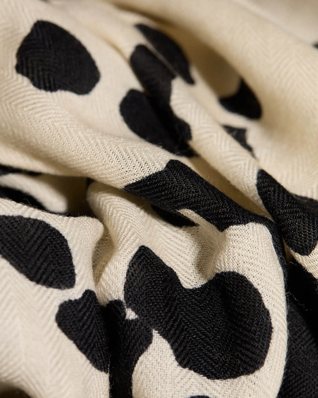 Square / Carre 130 Feline in Black