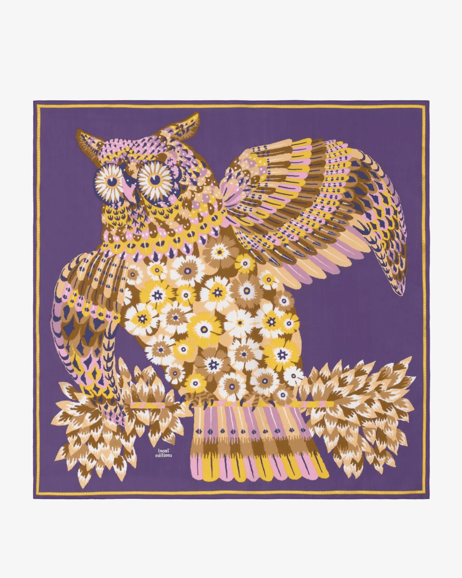 Square / Carre 65 Hulule in Purple