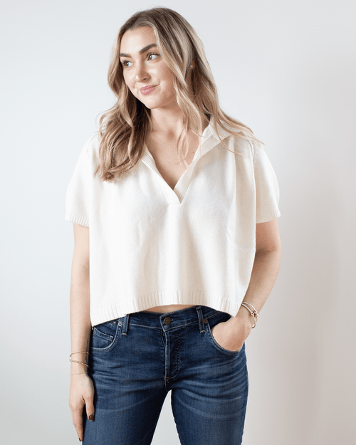 Aenor Polo in Blanc