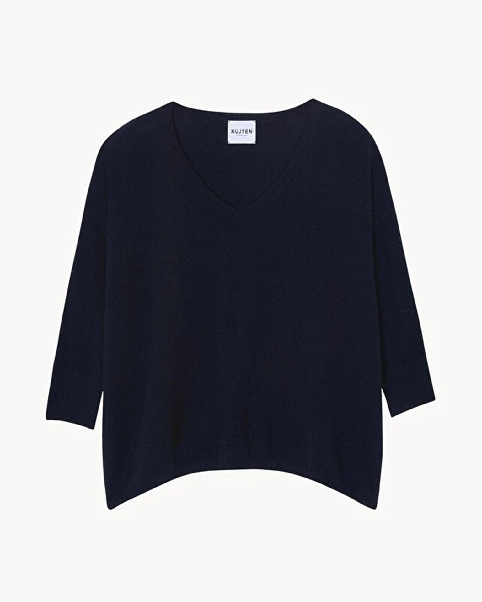 Minie V Neck in Marine Fonce
