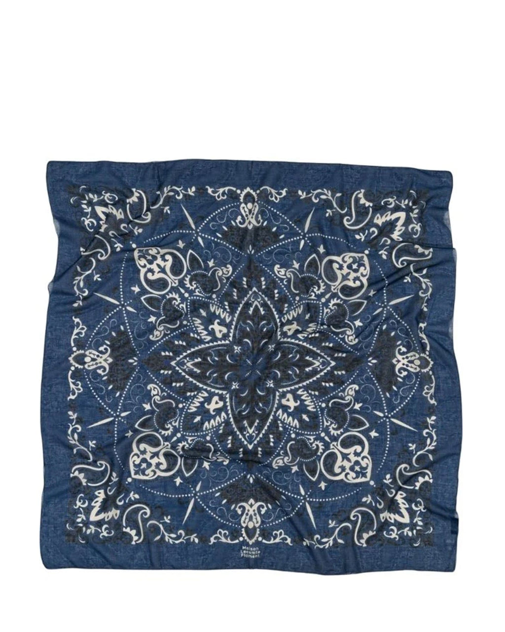 Classic Cotton Bandana in Navy