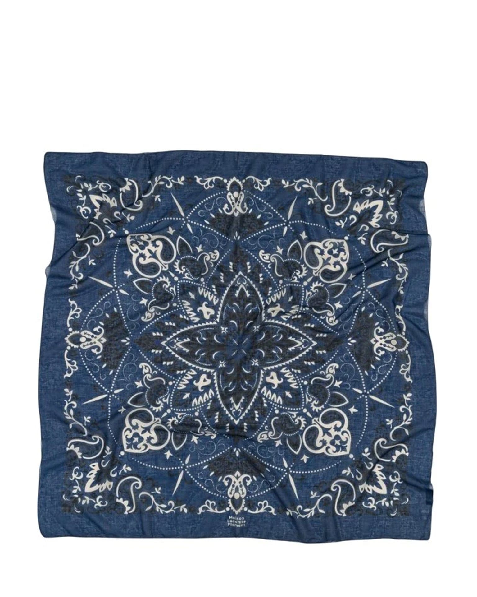 Classic Cotton Bandana in Navy