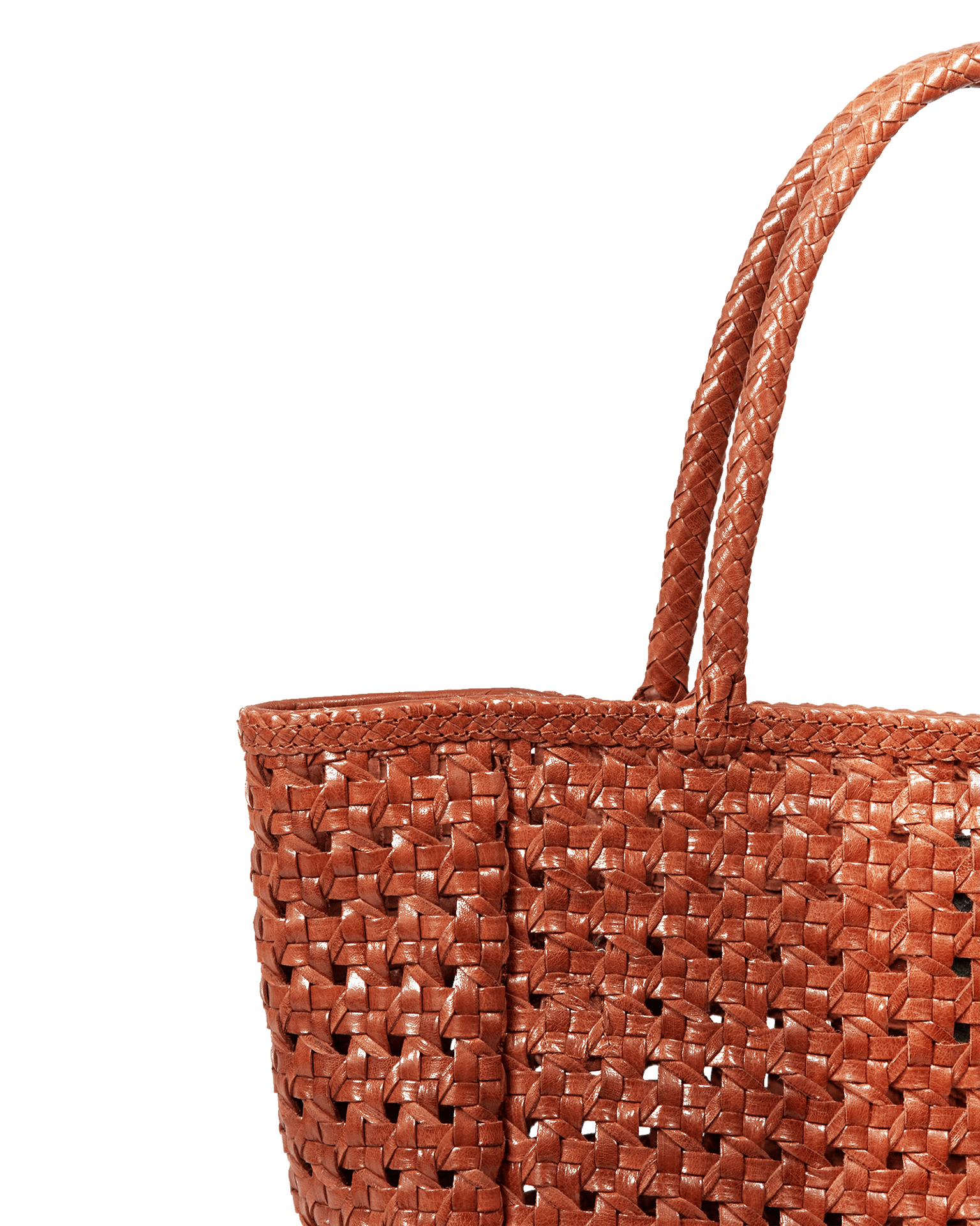 Annette Petit Cuir Bag in Picante