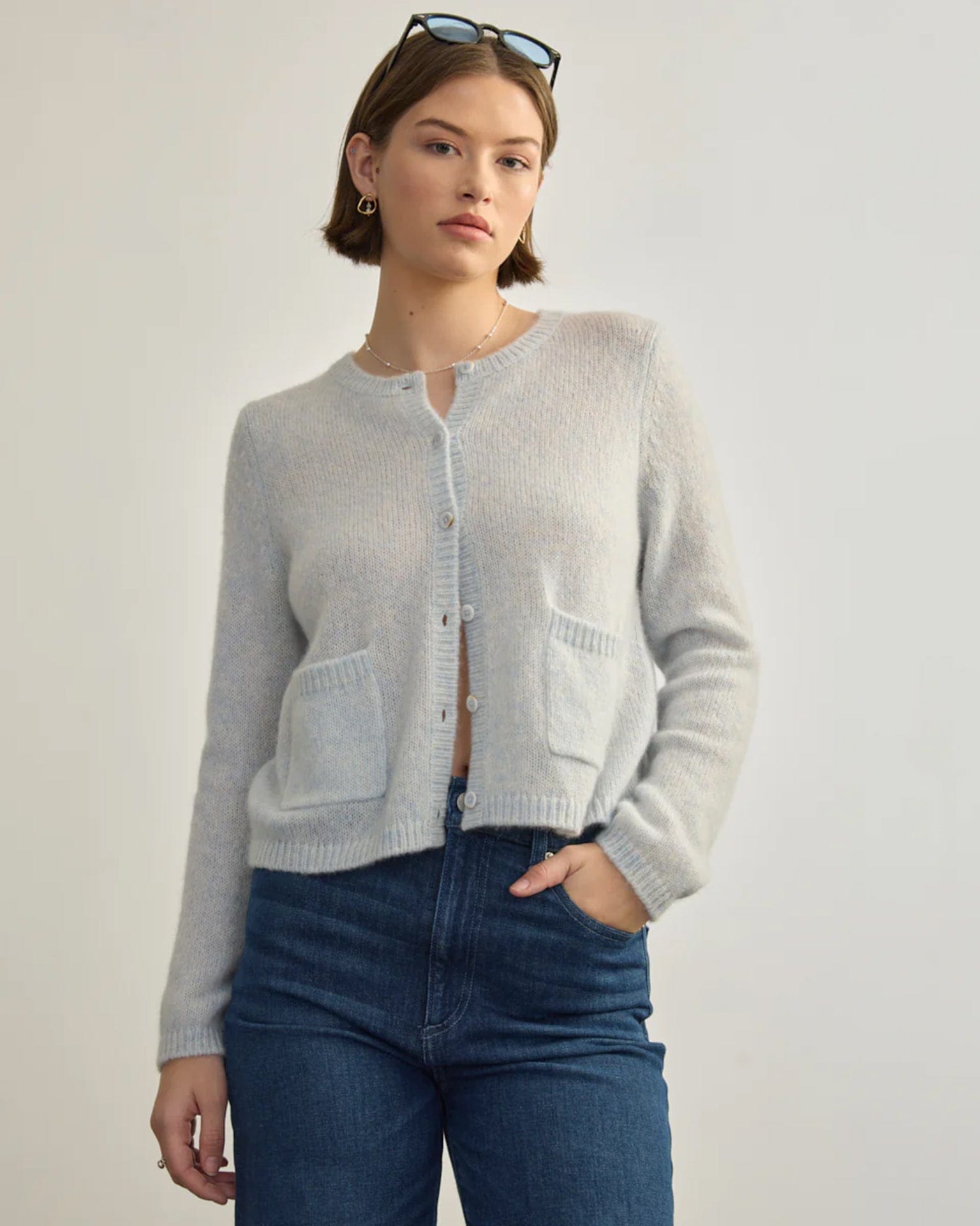 Coco Cardigan in Arctic