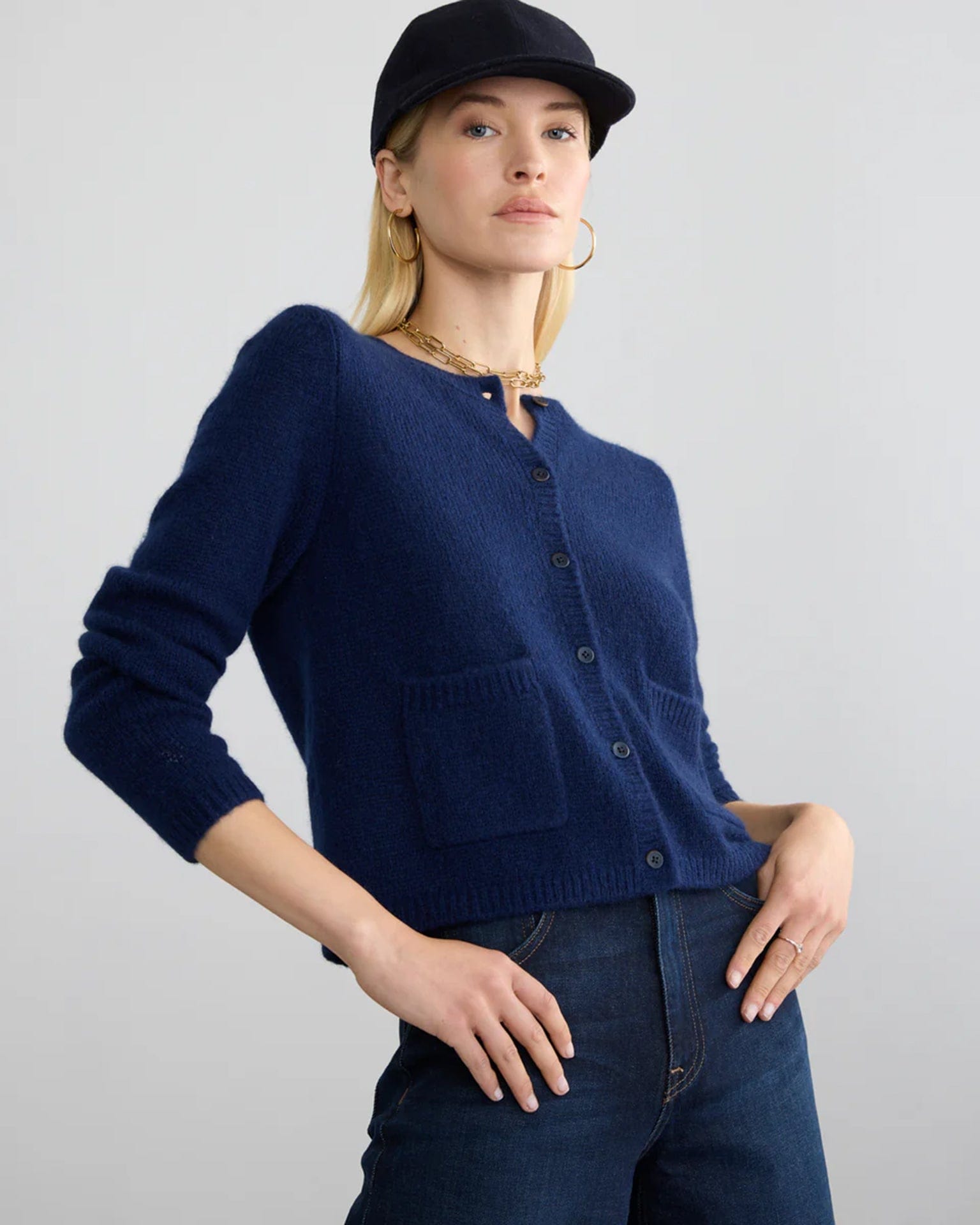 Coco Cardigan in Eclipse
