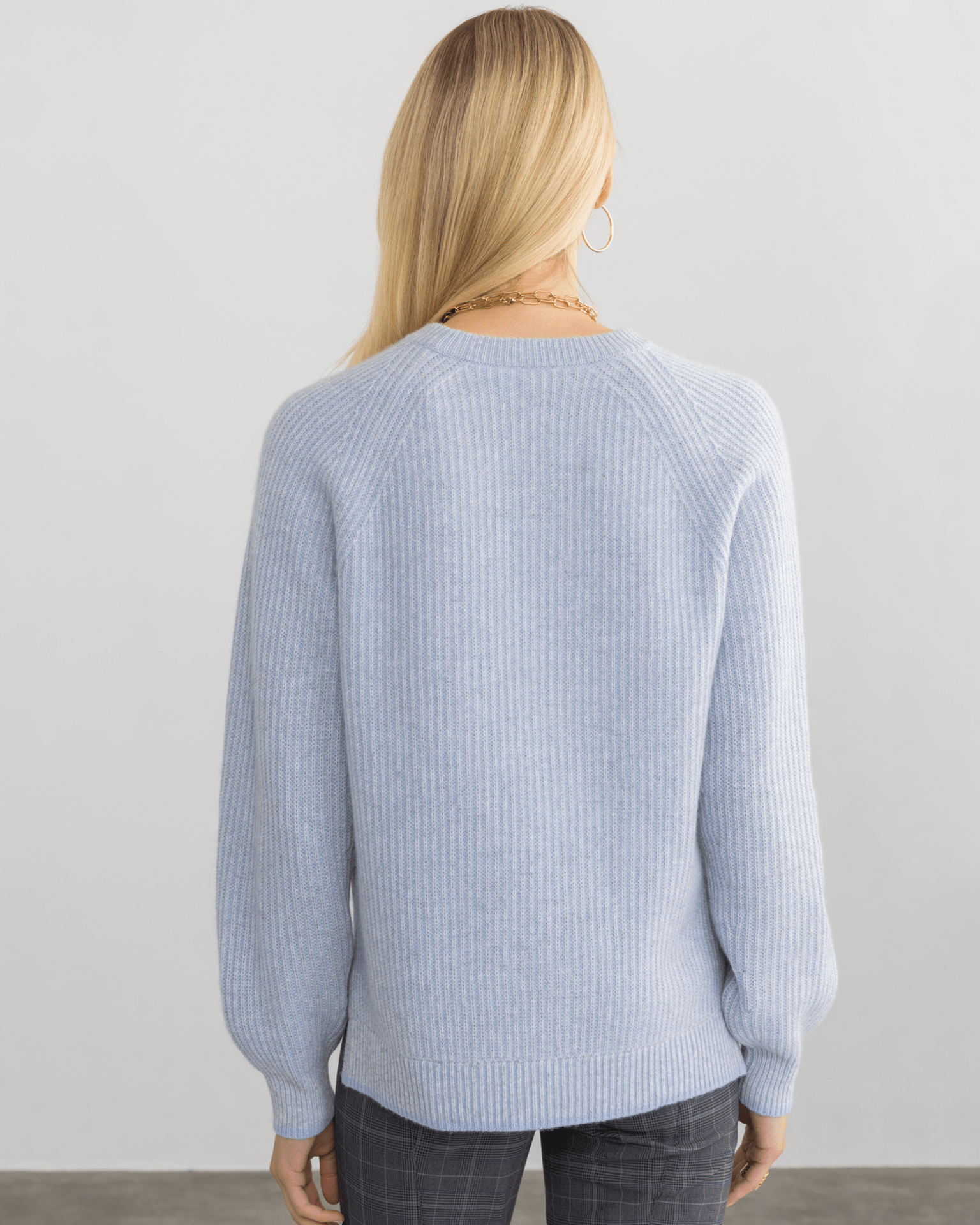 Marin Pullover in Fog/Riveria