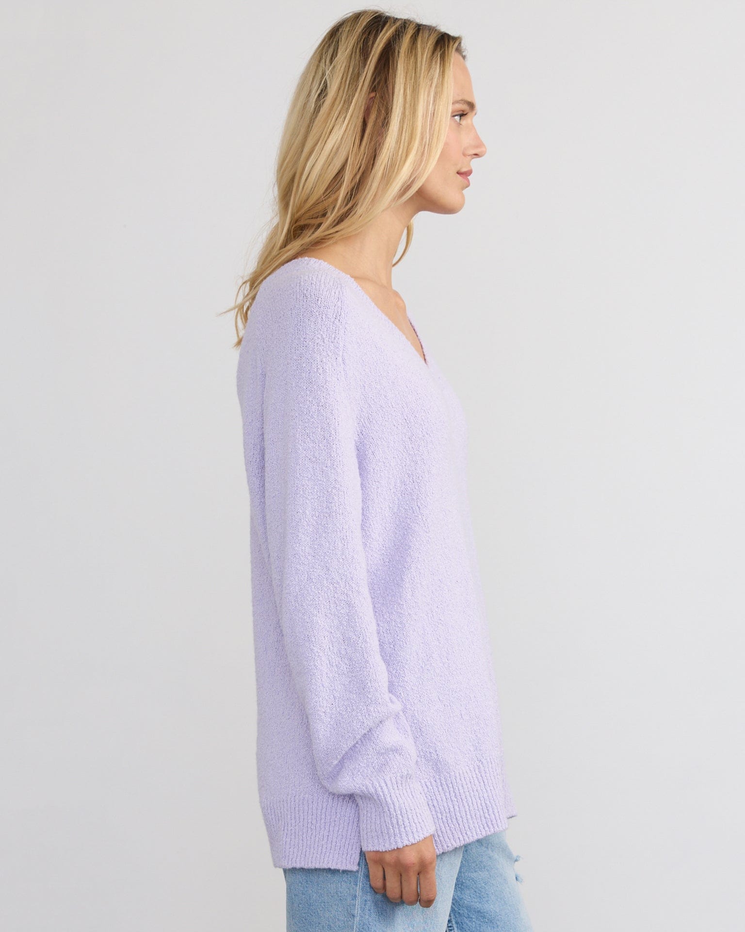 Tunic Vee in Wisteria