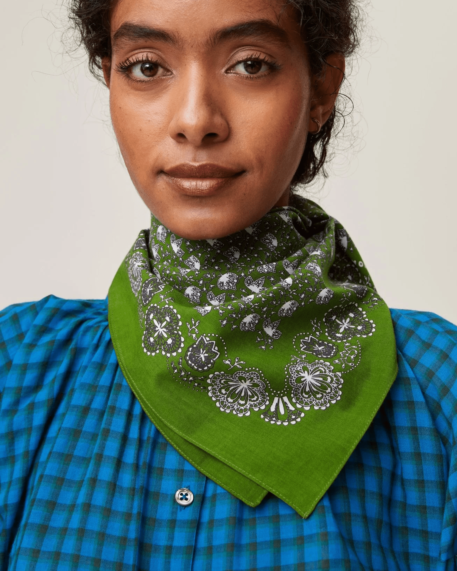 Bandana No 675 in Green Tea