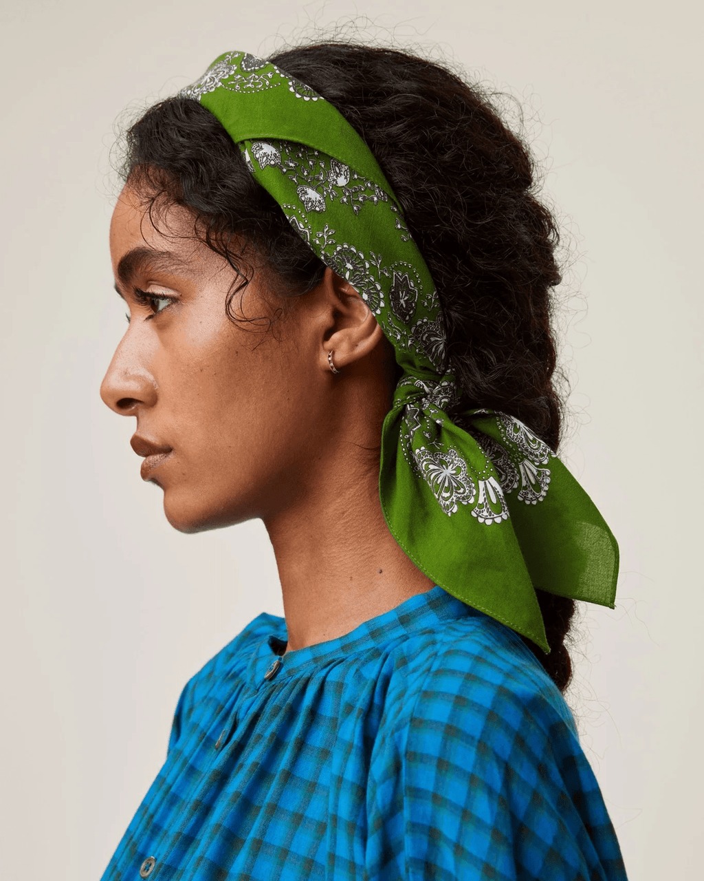 Bandana No 675 in Green Tea