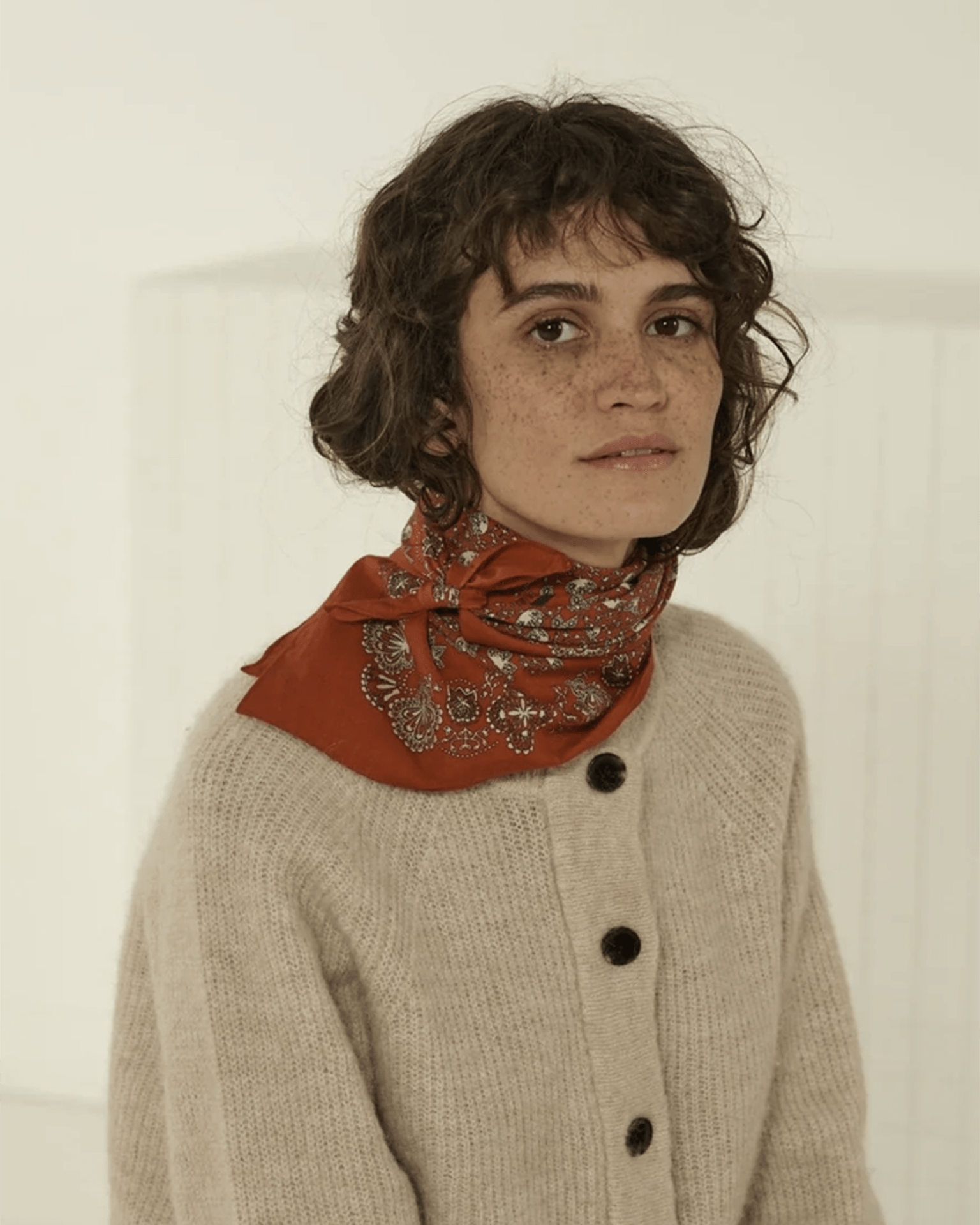 Bandana No 675 in Tomette