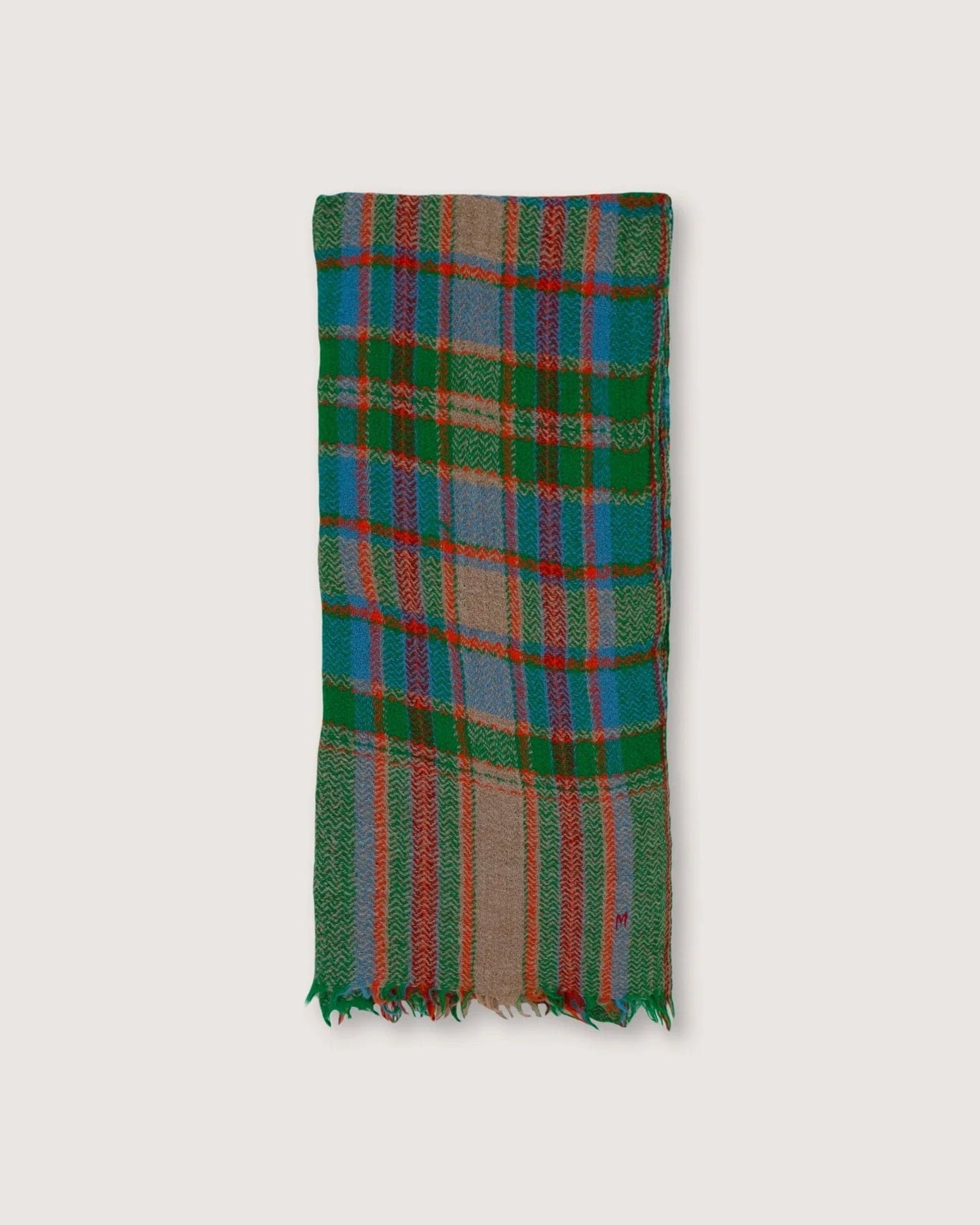 Scarf No 700 in Apple Green