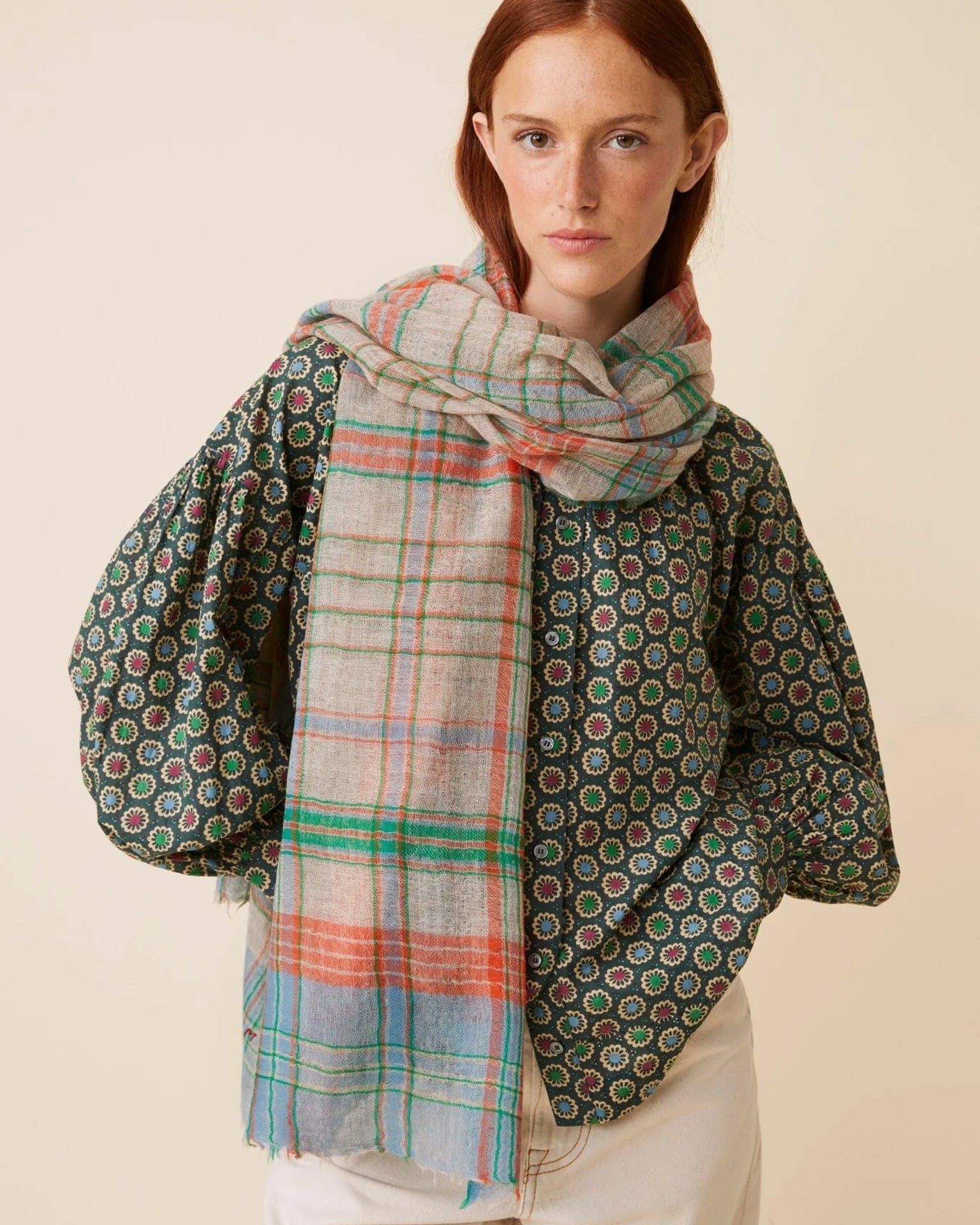 Scarf No 756 in Natural