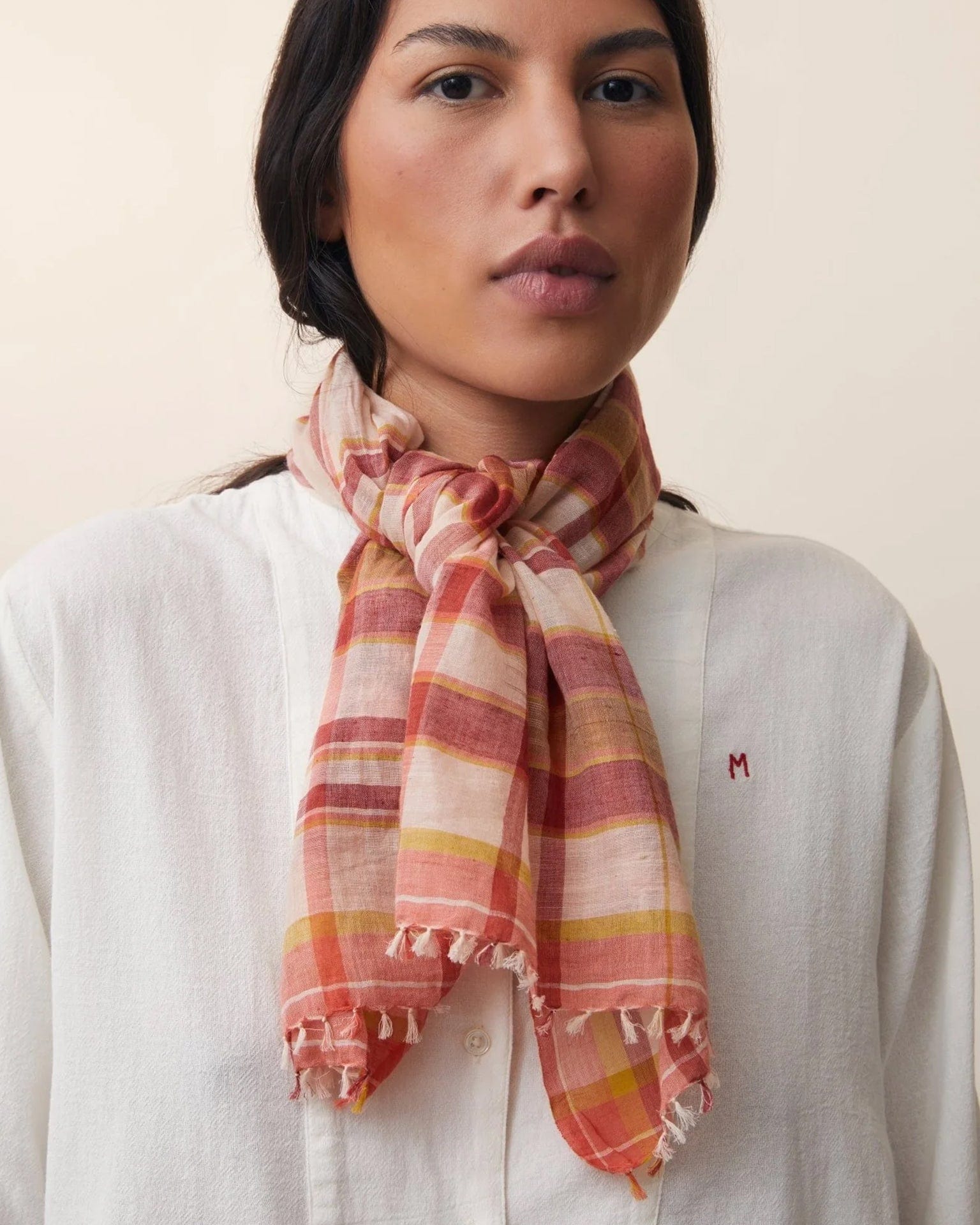 Scarf No 722 in Natural