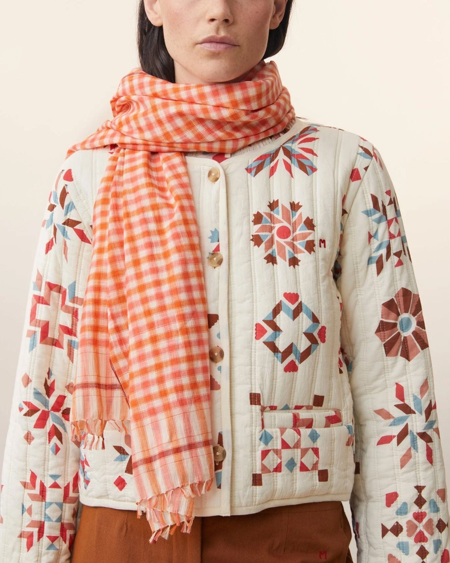Scarf No 769 in Pop Pink