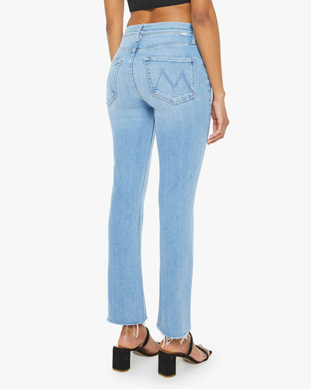 The Mid Rise Dazzler Ankle Fray in Blessing in Disguise