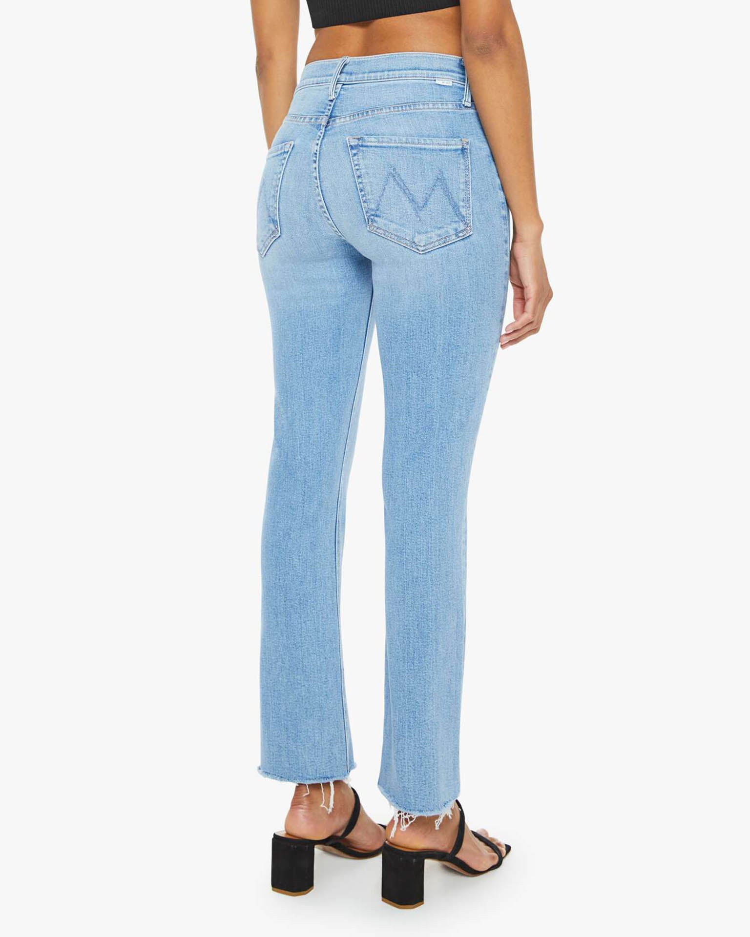 The Mid Rise Dazzler Ankle Fray in Blessing in Disguise