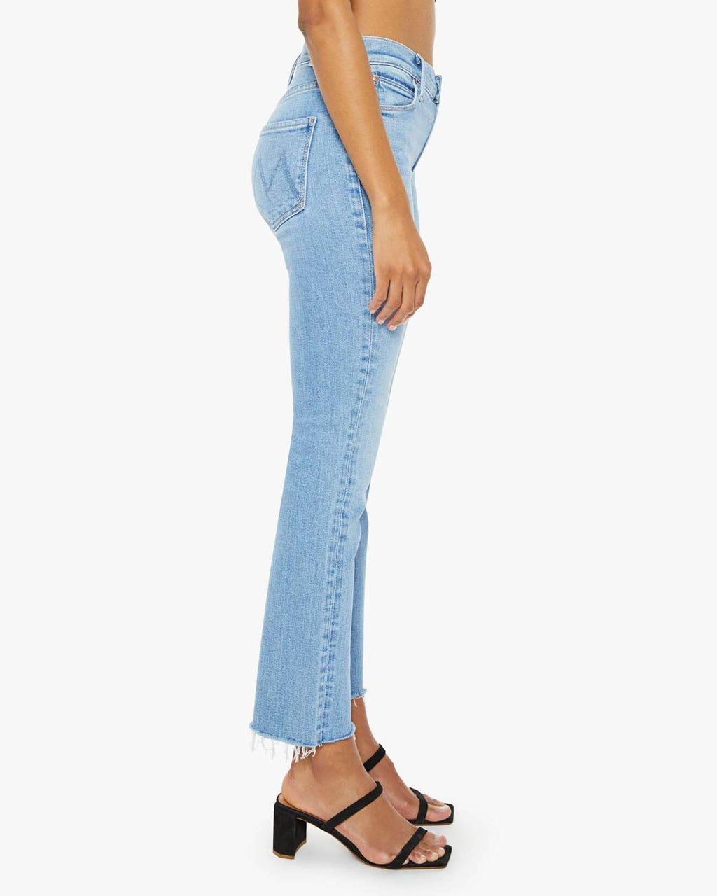 The Mid Rise Dazzler Ankle Fray in Blessing in Disguise