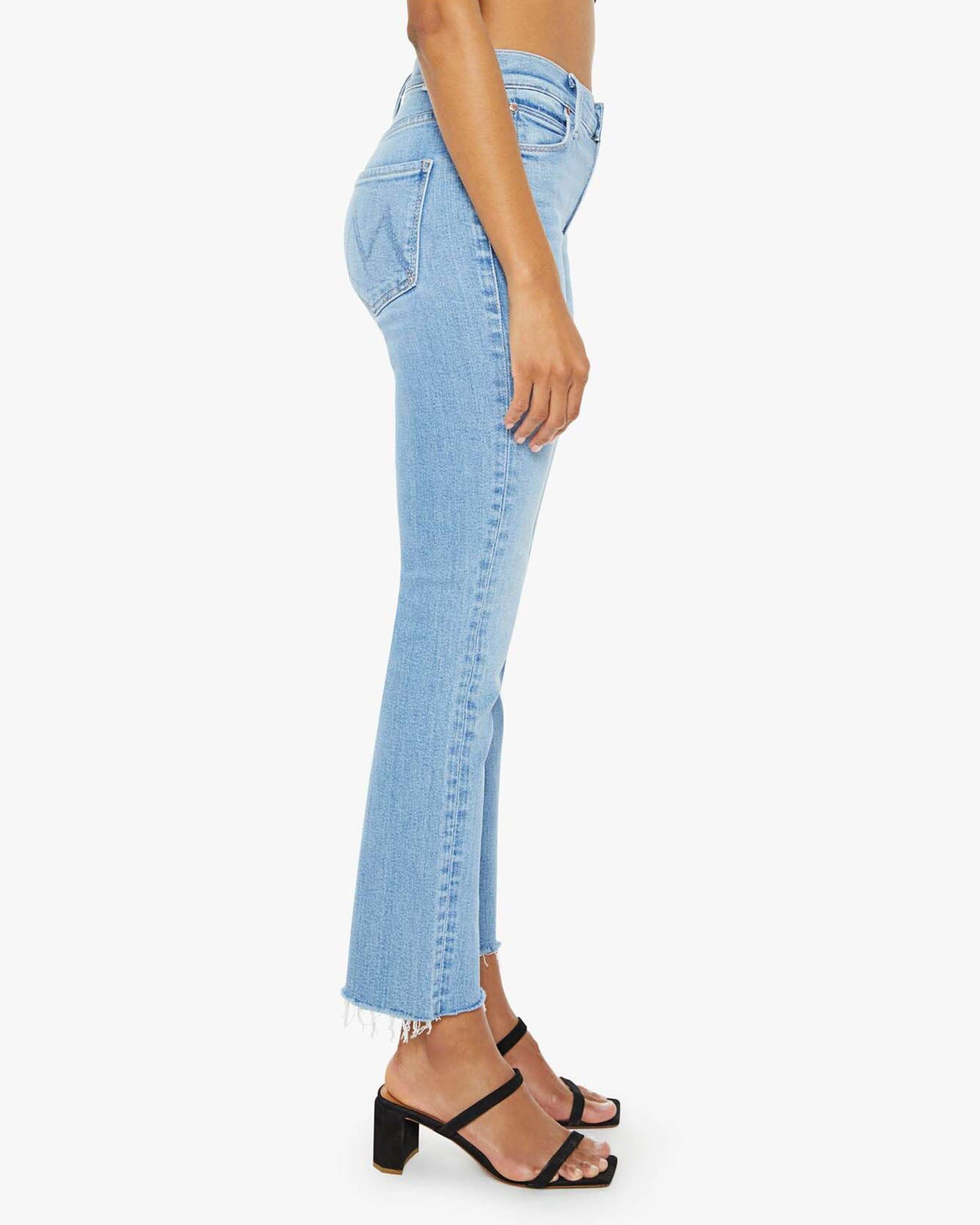The Mid Rise Dazzler Ankle Fray in Blessing in Disguise