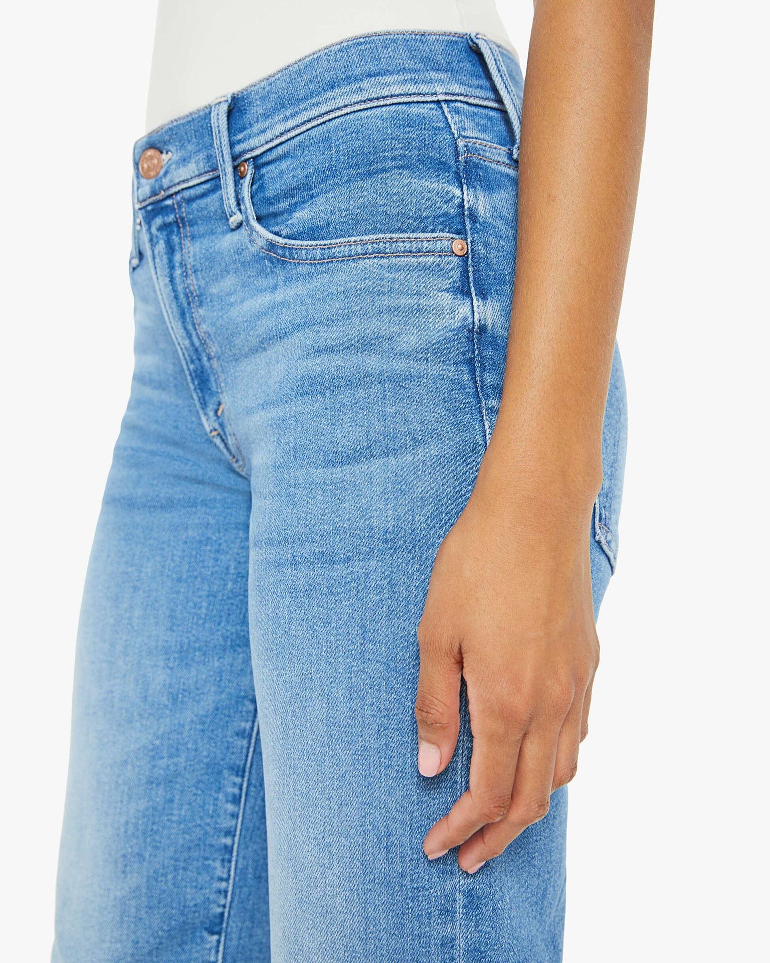 The Mid Rise Rambler Zip Ankle in Out Of The Blue