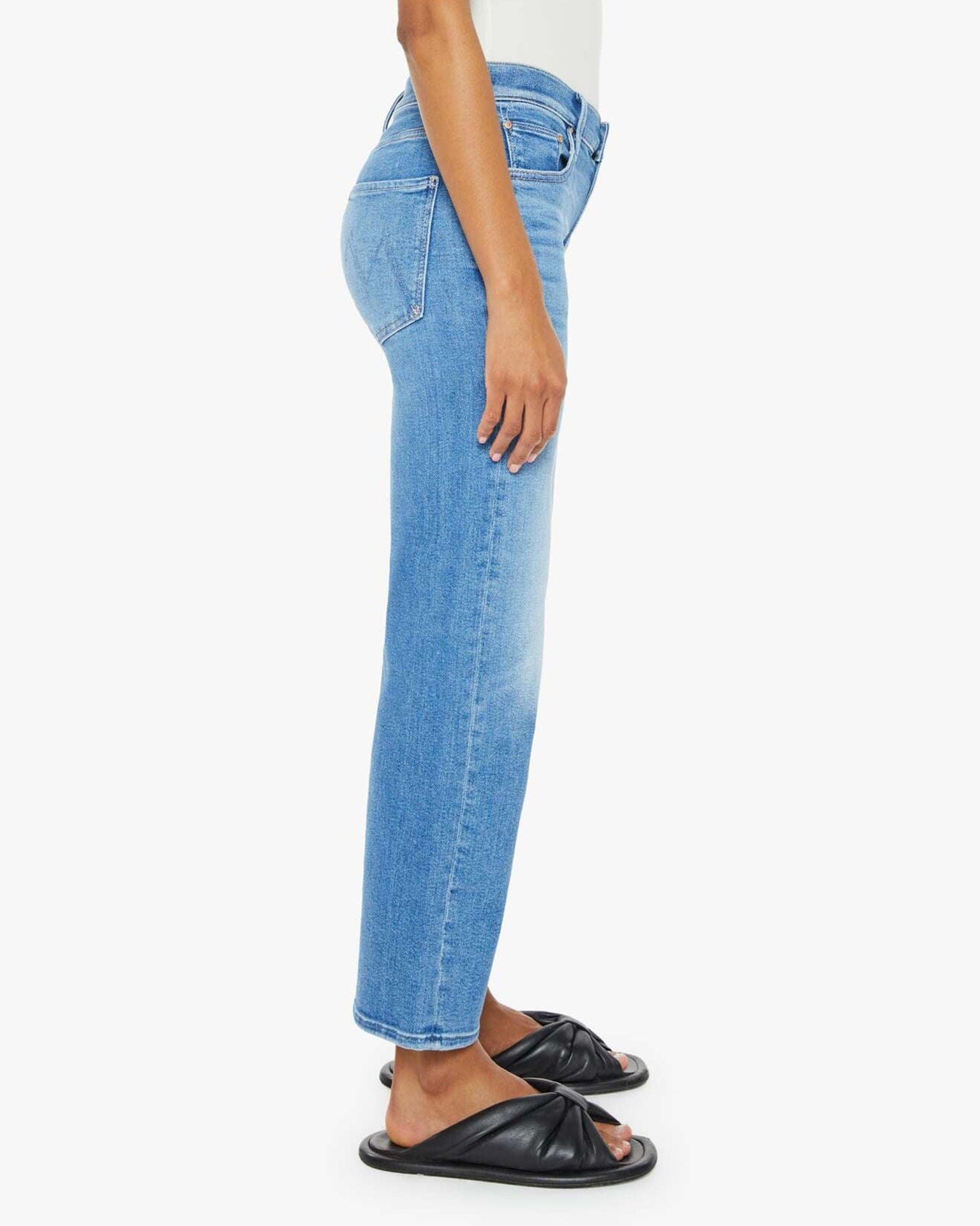 The Mid Rise Rambler Zip Ankle in Out Of The Blue
