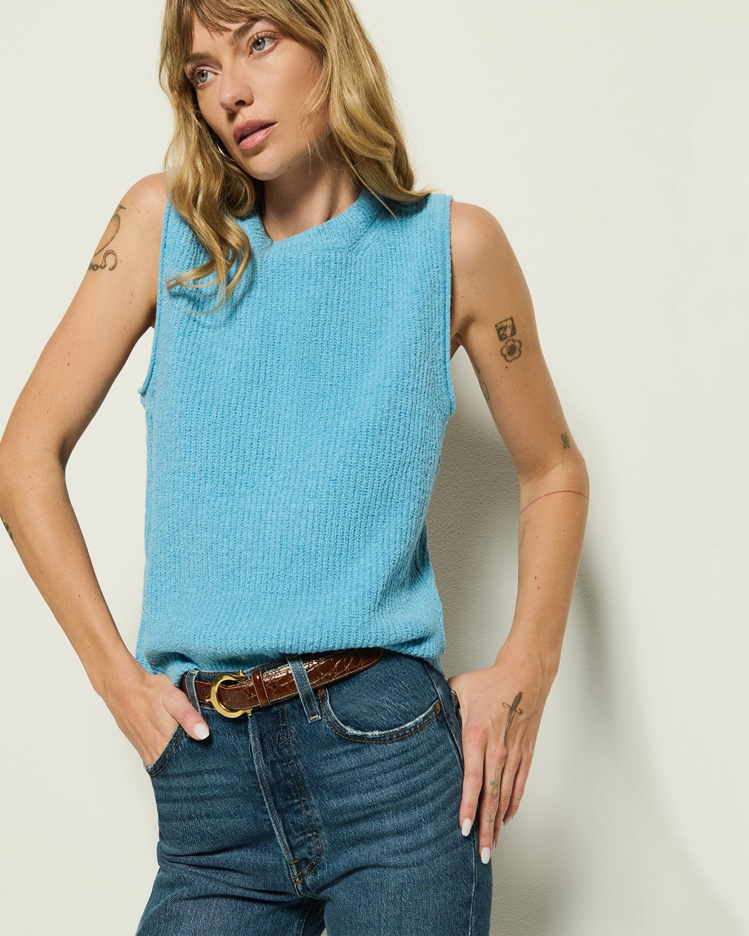 Eliza Sweater in Day Dream